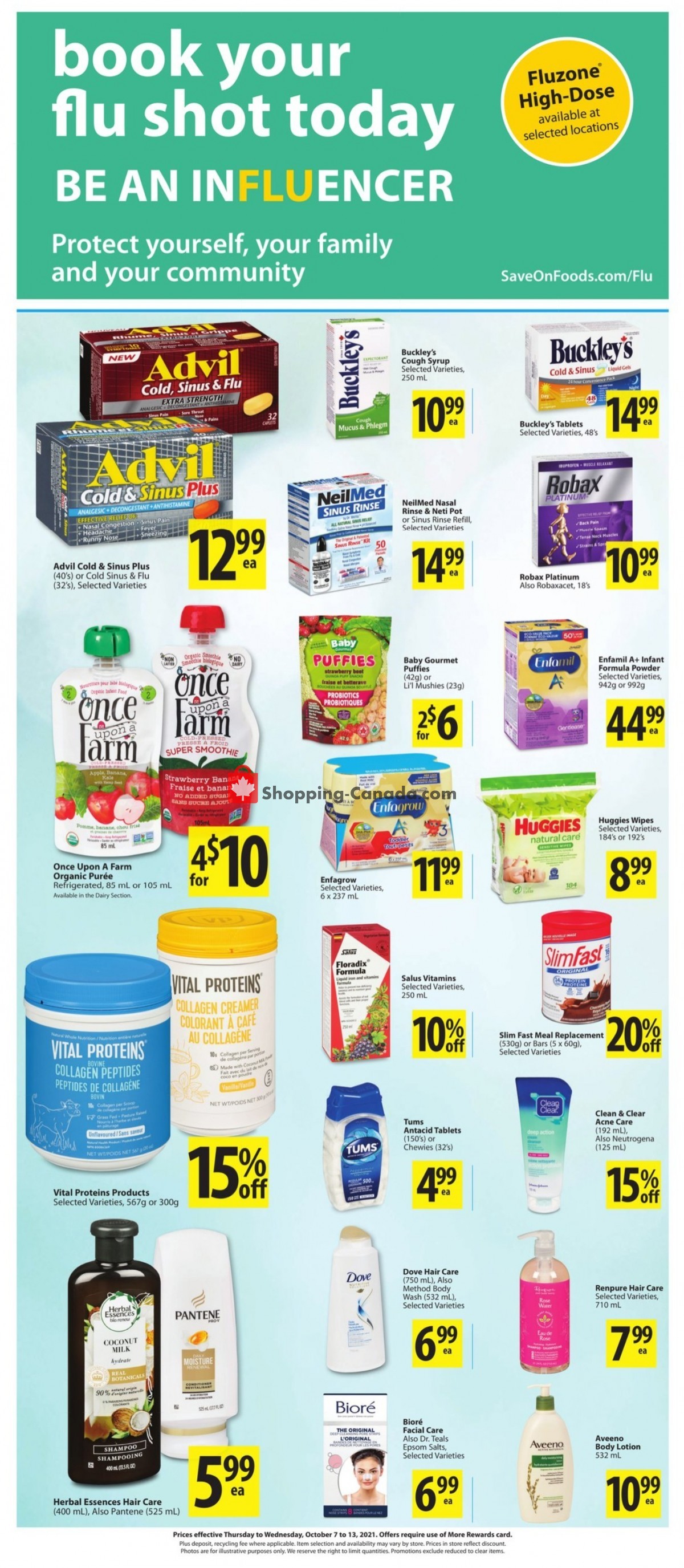 Save On Foods flyer from Thursday October 7, 2021 to Wednesday October 13, 2021 - page 16