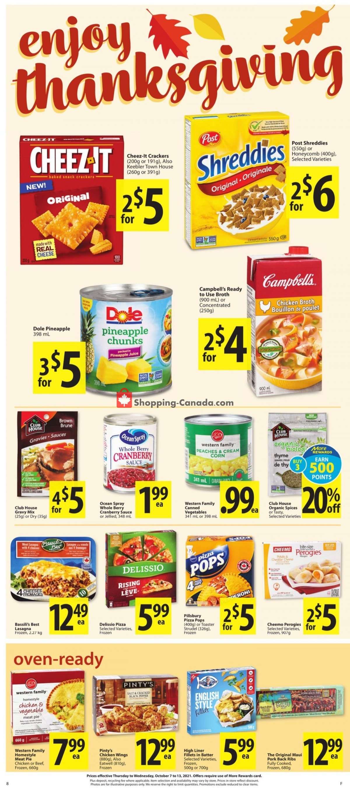 Save On Foods flyer from Thursday October 7, 2021 to Wednesday October 13, 2021 - page 8