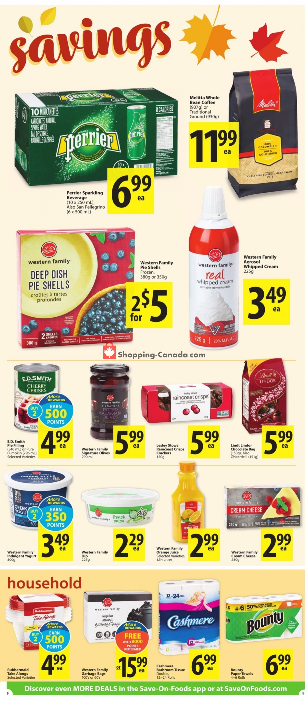 Save On Foods flyer from Thursday October 7, 2021 to Wednesday October 13, 2021 - page 9