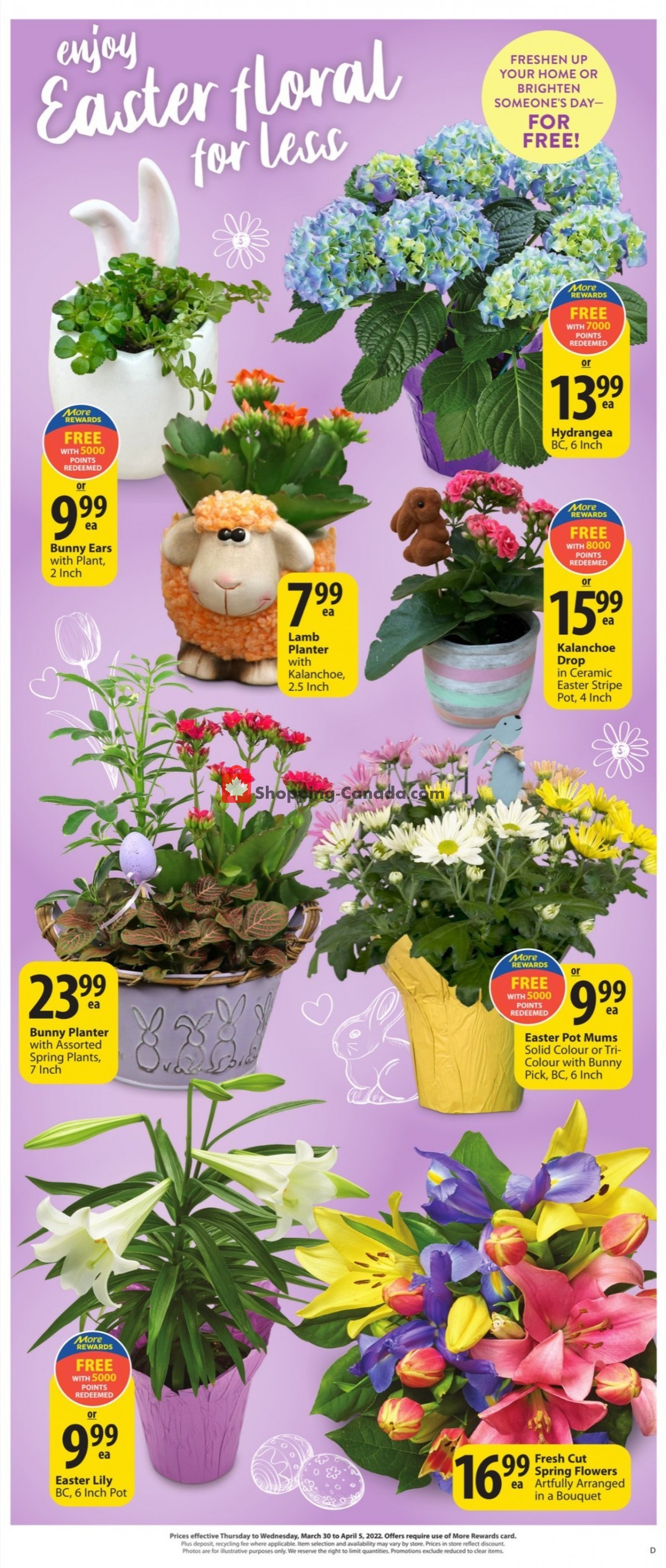 Save On Foods Canada, flyer (Darrell's Deals MB) March 30 April