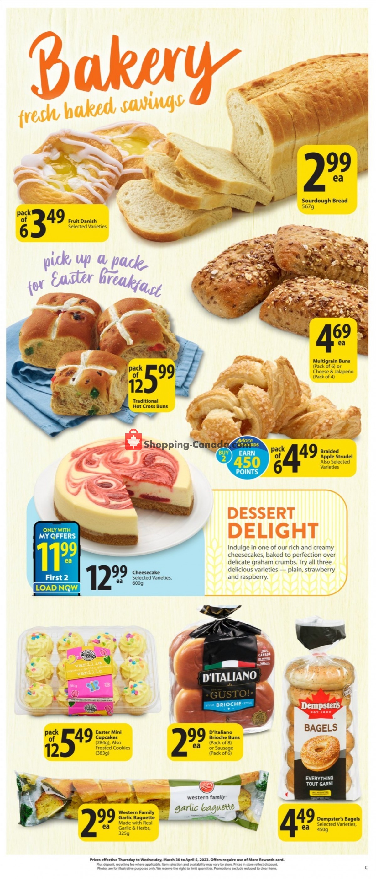 Save On Foods Canada, flyer (Darrell's Deals SK) March 30 April