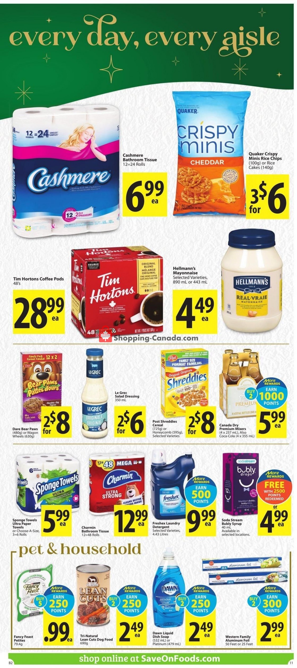 Save On Foods flyer from Thursday December 2, 2021 to Wednesday December 8, 2021 - page 11