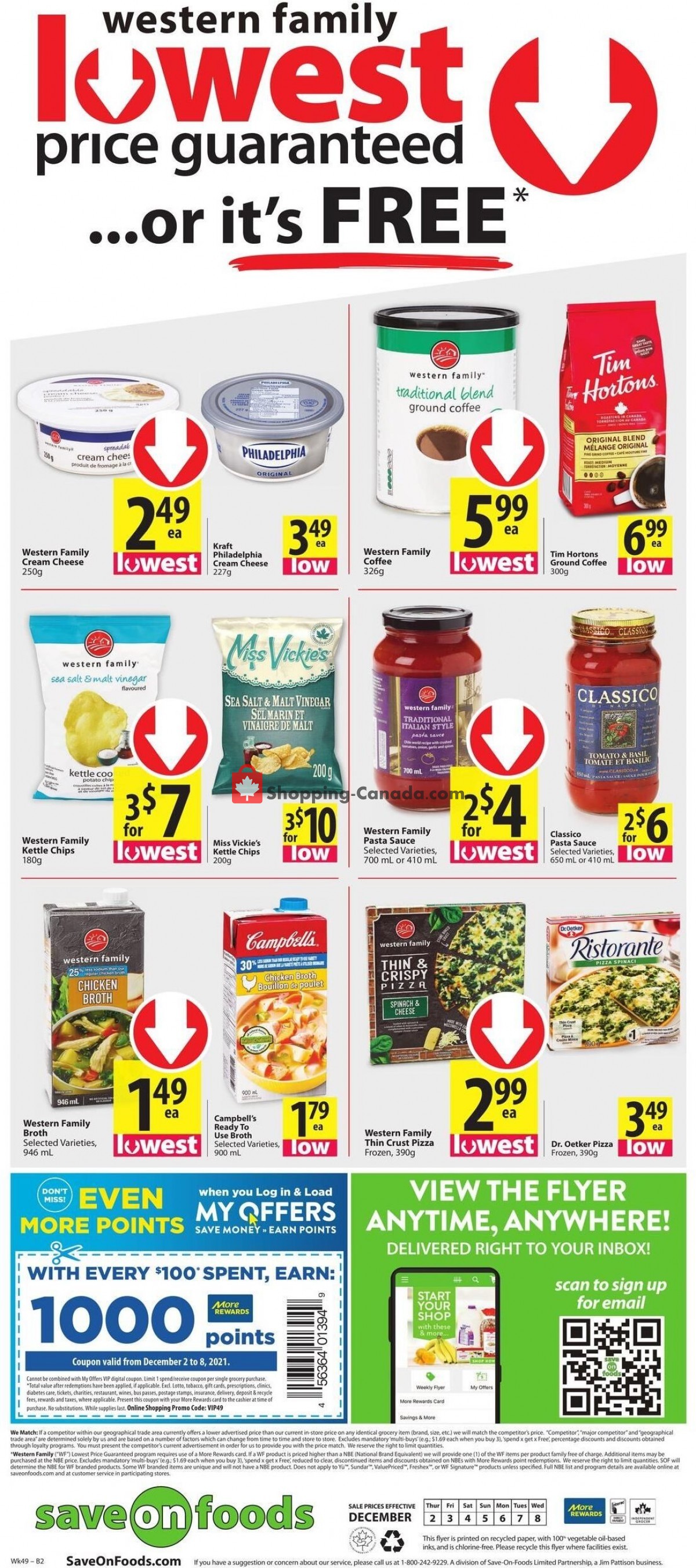 Save On Foods flyer from Thursday December 2, 2021 to Wednesday December 8, 2021 - page 14