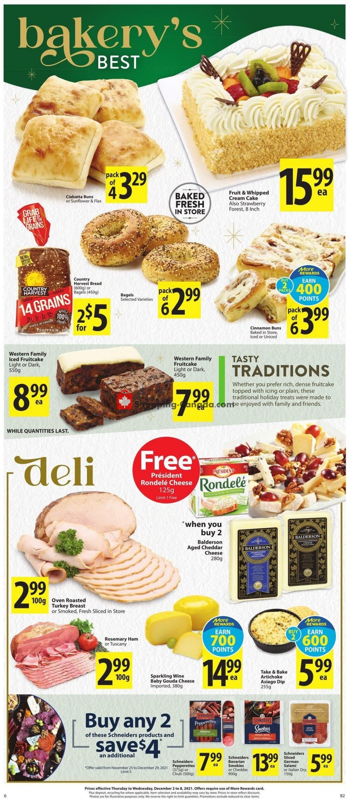 Save On Foods flyer from Thursday December 2, 2021 to Wednesday December 8, 2021 - page 6
