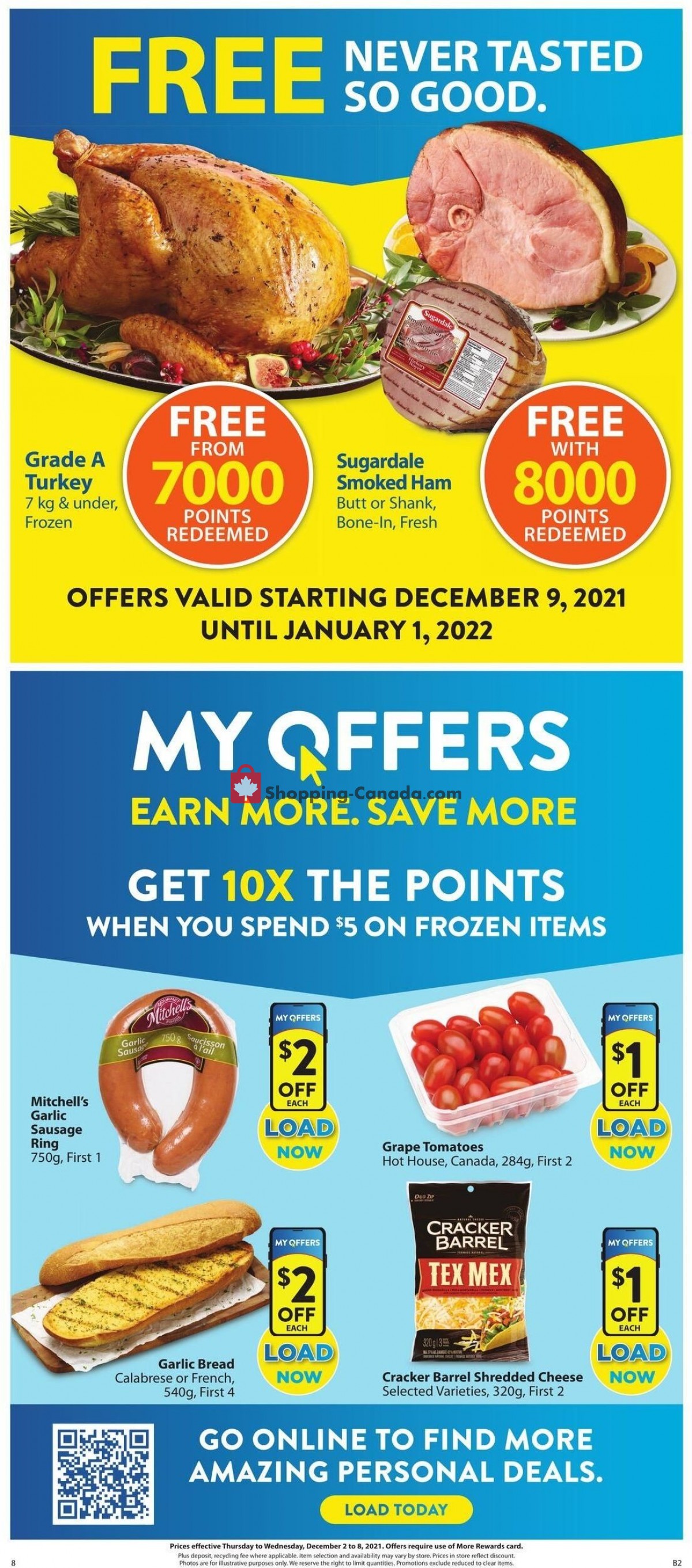 Save On Foods flyer from Thursday December 2, 2021 to Wednesday December 8, 2021 - page 8