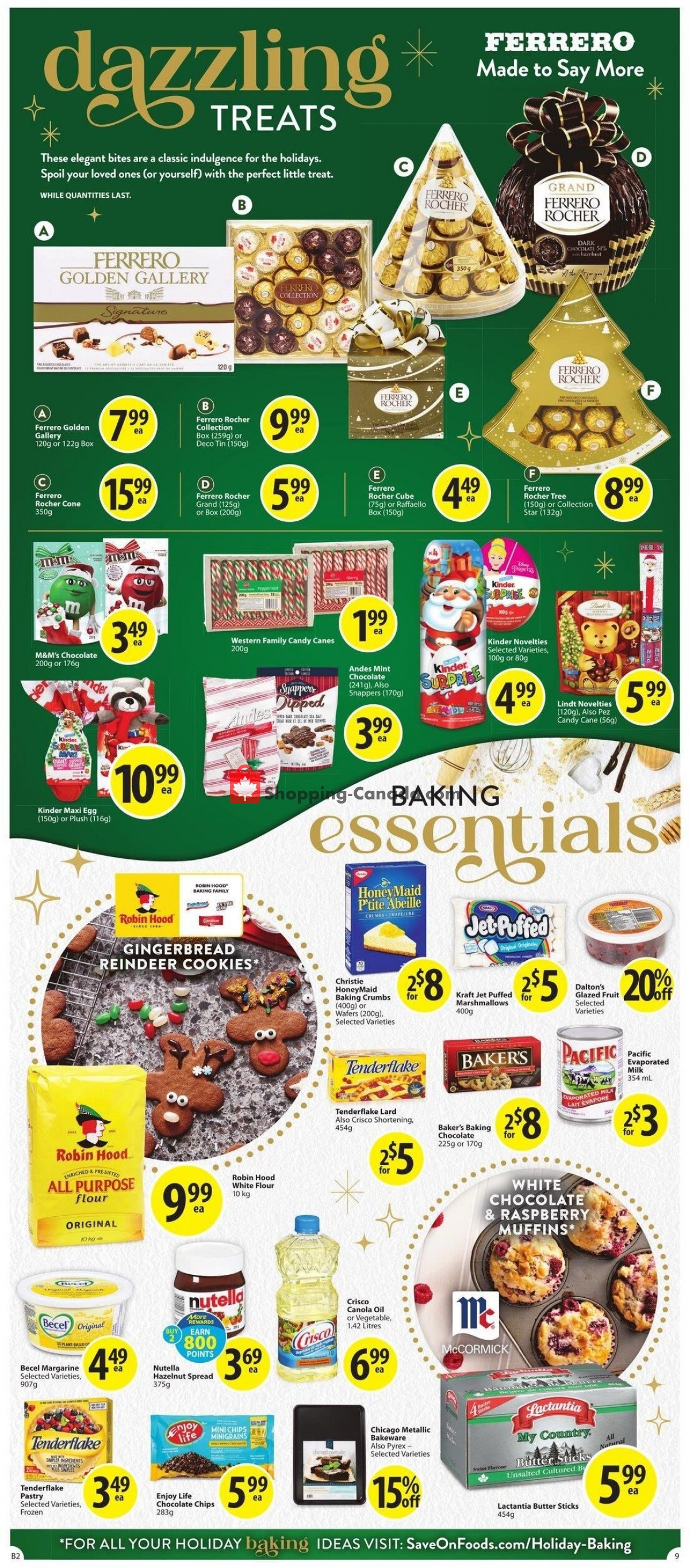 Save On Foods flyer from Thursday December 2, 2021 to Wednesday December 8, 2021 - page 9