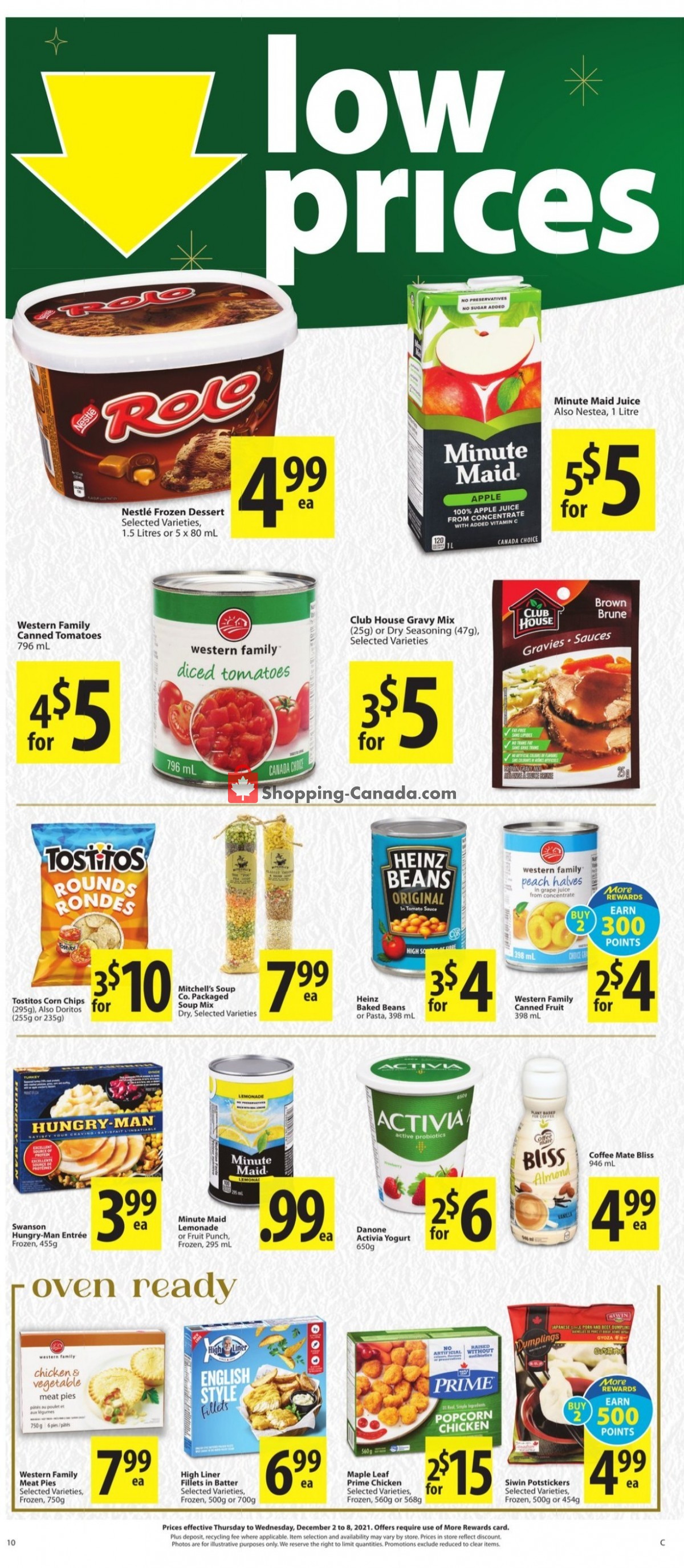 Save On Foods flyer from Thursday December 2, 2021 to Wednesday December 8, 2021 - page 10