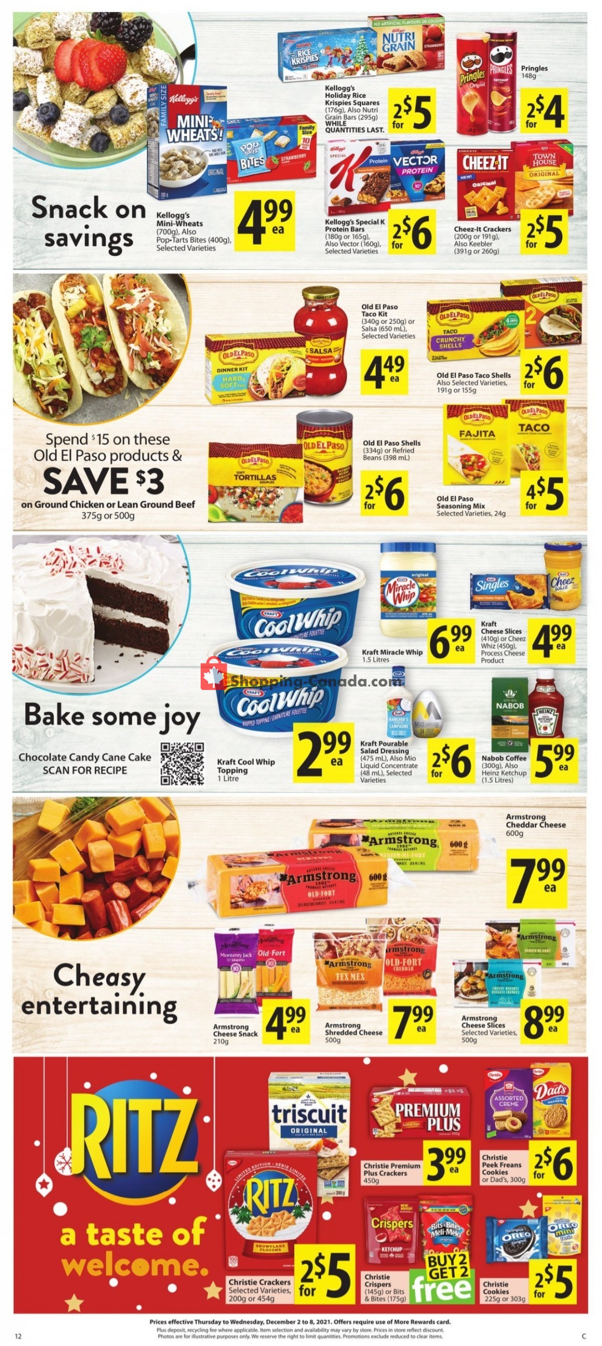 Save On Foods flyer from Thursday December 2, 2021 to Wednesday December 8, 2021 - page 12