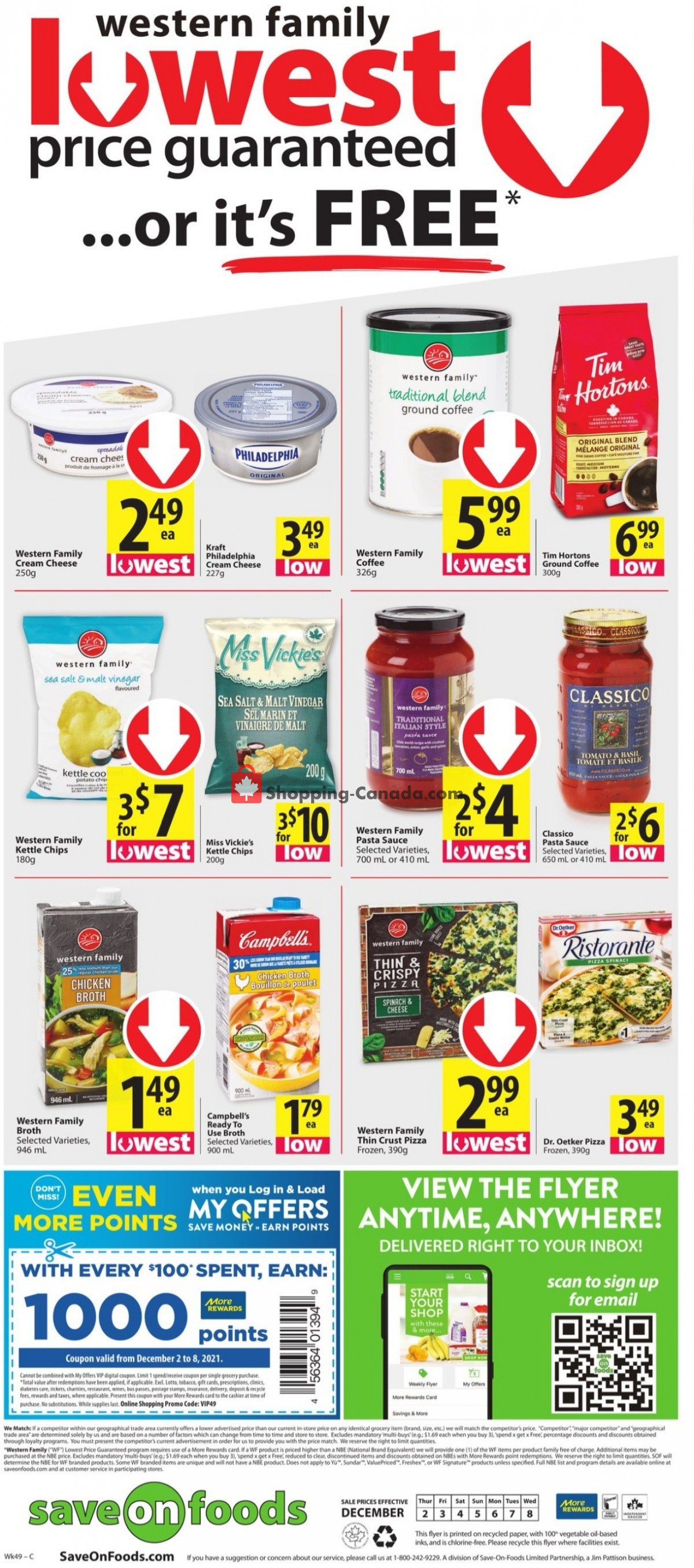 Save On Foods flyer from Thursday December 2, 2021 to Wednesday December 8, 2021 - page 14