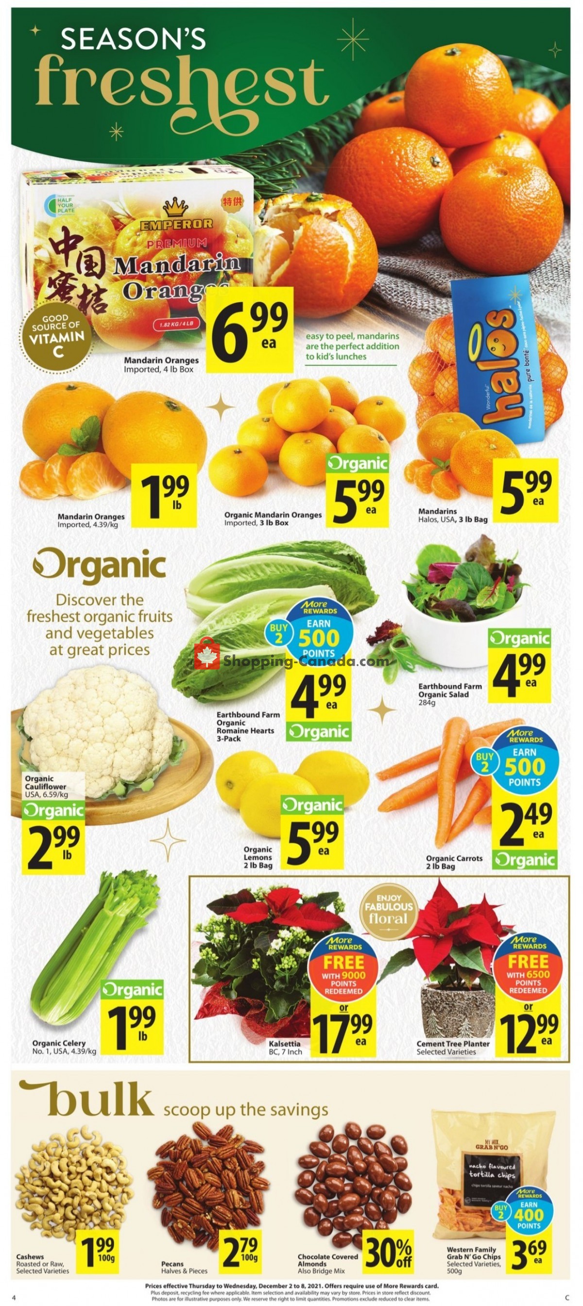 Save On Foods flyer from Thursday December 2, 2021 to Wednesday December 8, 2021 - page 4