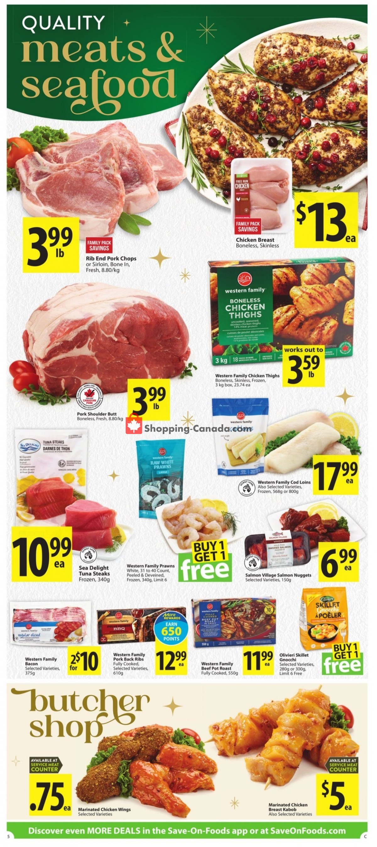 Save On Foods flyer from Thursday December 2, 2021 to Wednesday December 8, 2021 - page 5