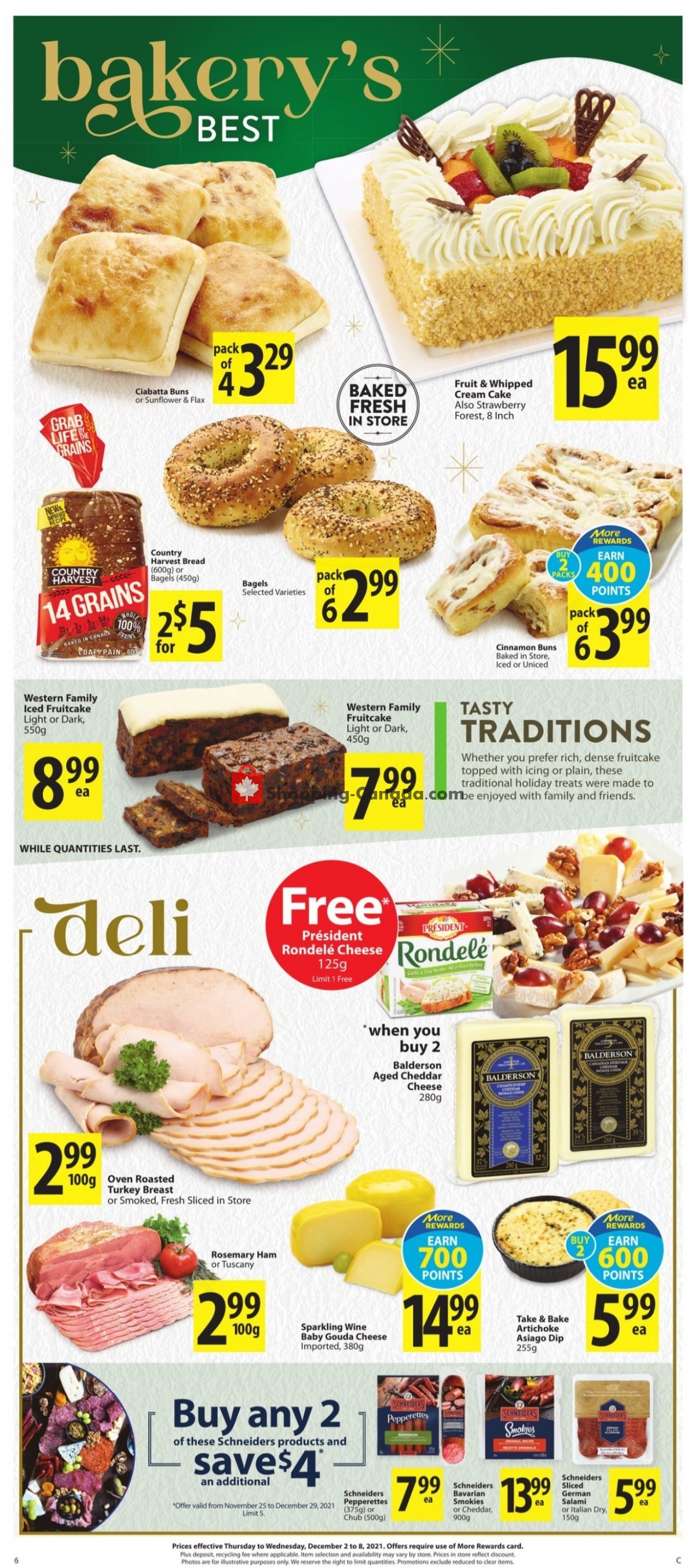 Save On Foods flyer from Thursday December 2, 2021 to Wednesday December 8, 2021 - page 6