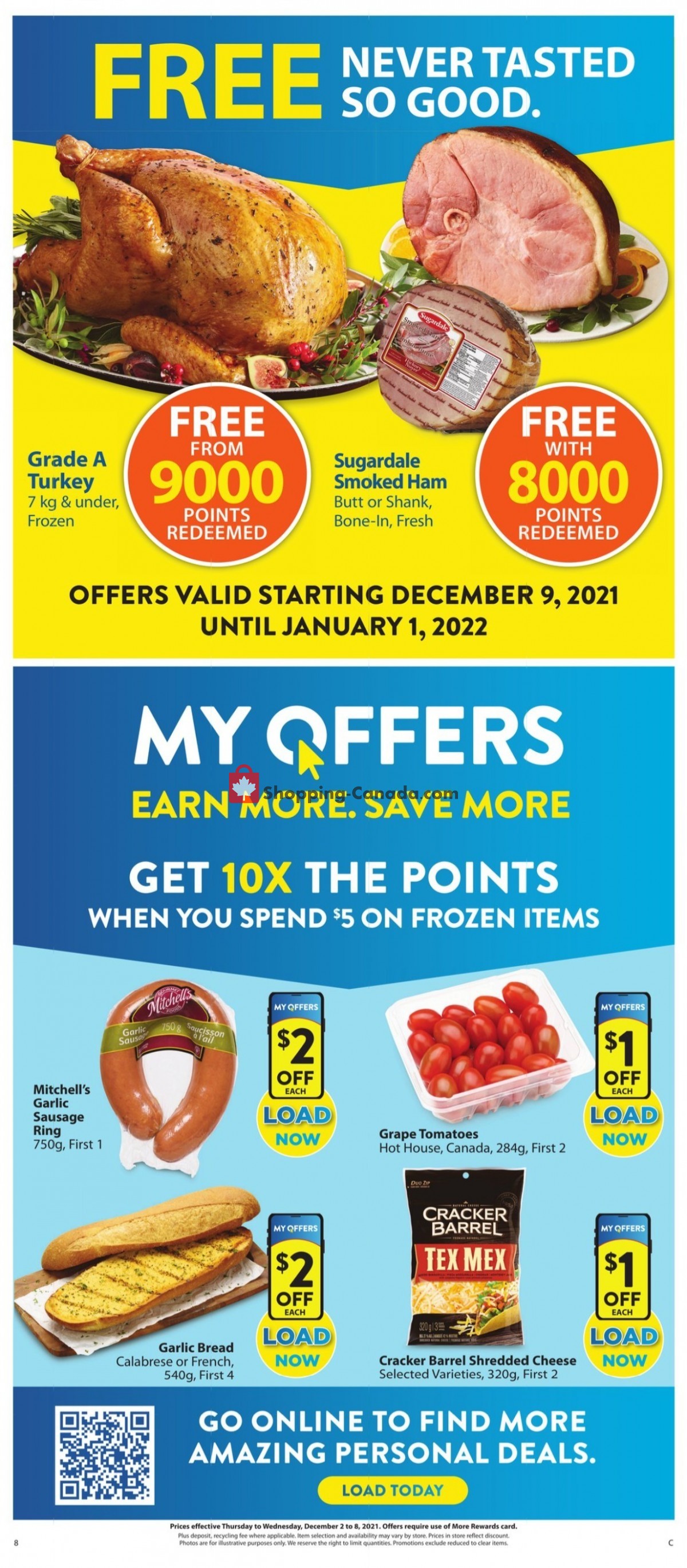 Save On Foods flyer from Thursday December 2, 2021 to Wednesday December 8, 2021 - page 8