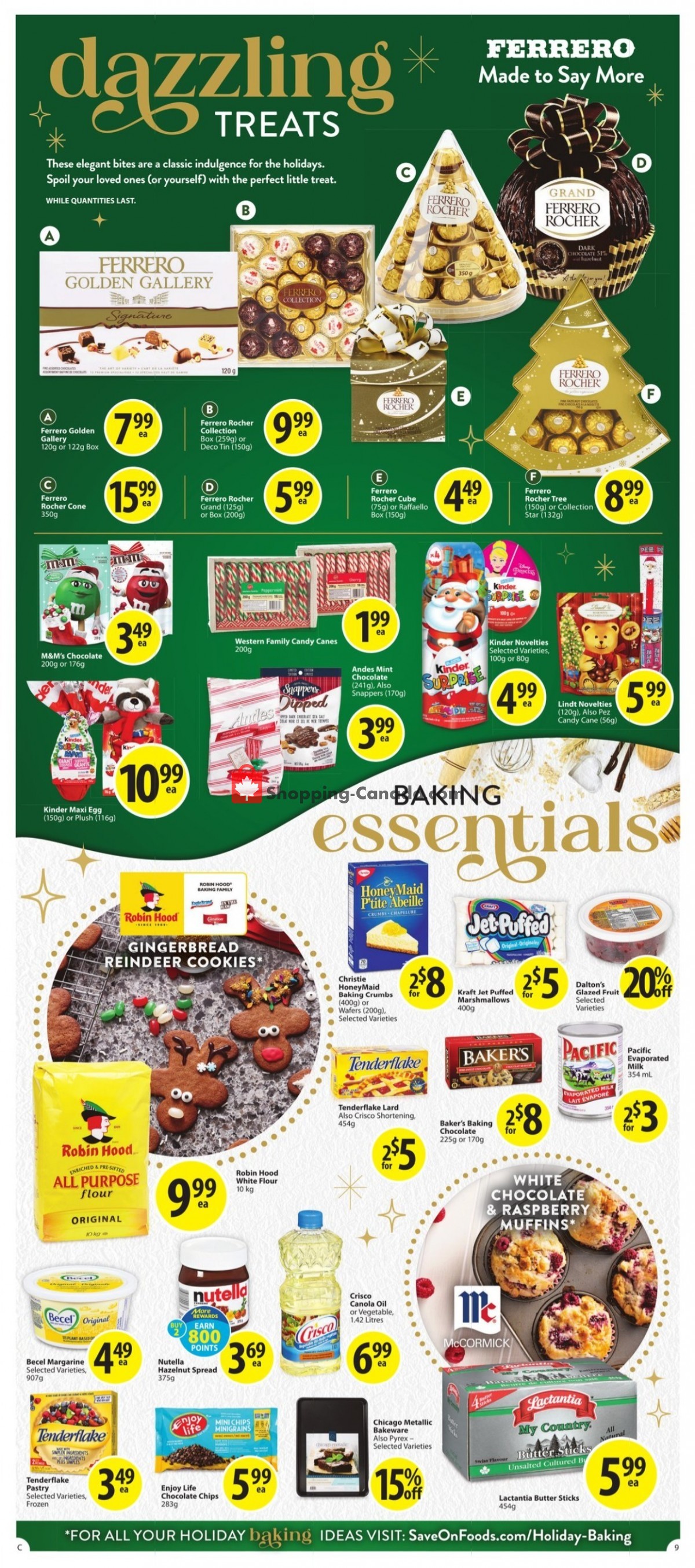 Save On Foods flyer from Thursday December 2, 2021 to Wednesday December 8, 2021 - page 9