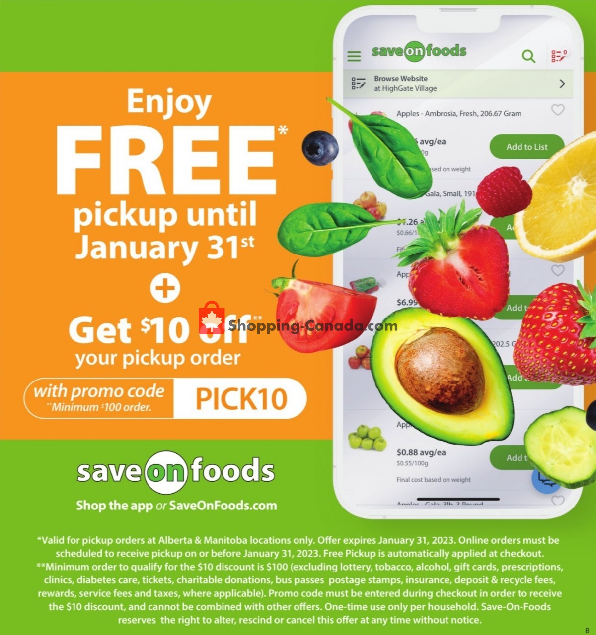 Save On Foods flyer from Thursday January 19, 2023 to Wednesday January 25, 2023 - page 17