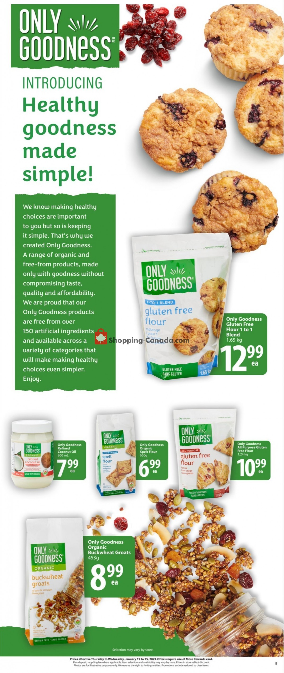 Save On Foods flyer from Thursday January 19, 2023 to Wednesday January 25, 2023 - page 4