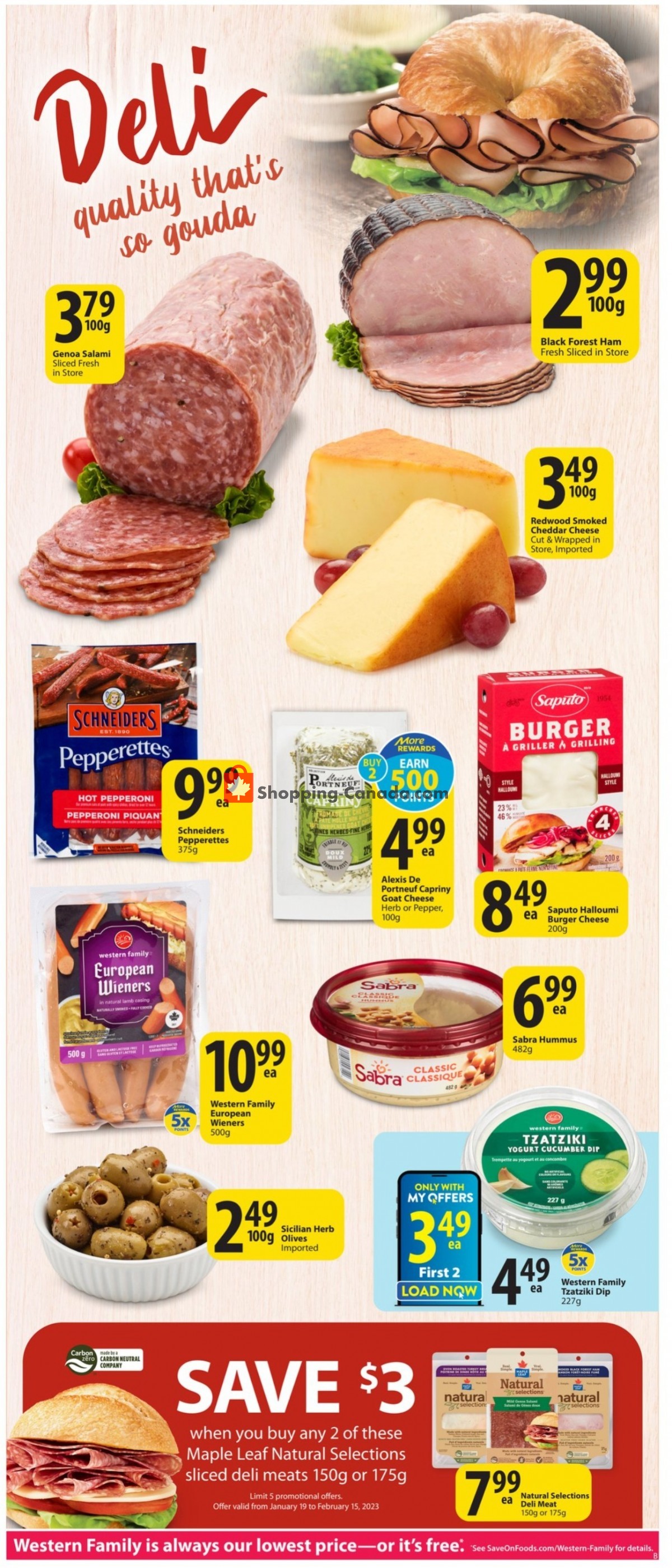 Save On Foods flyer from Thursday January 19, 2023 to Wednesday January 25, 2023 - page 8