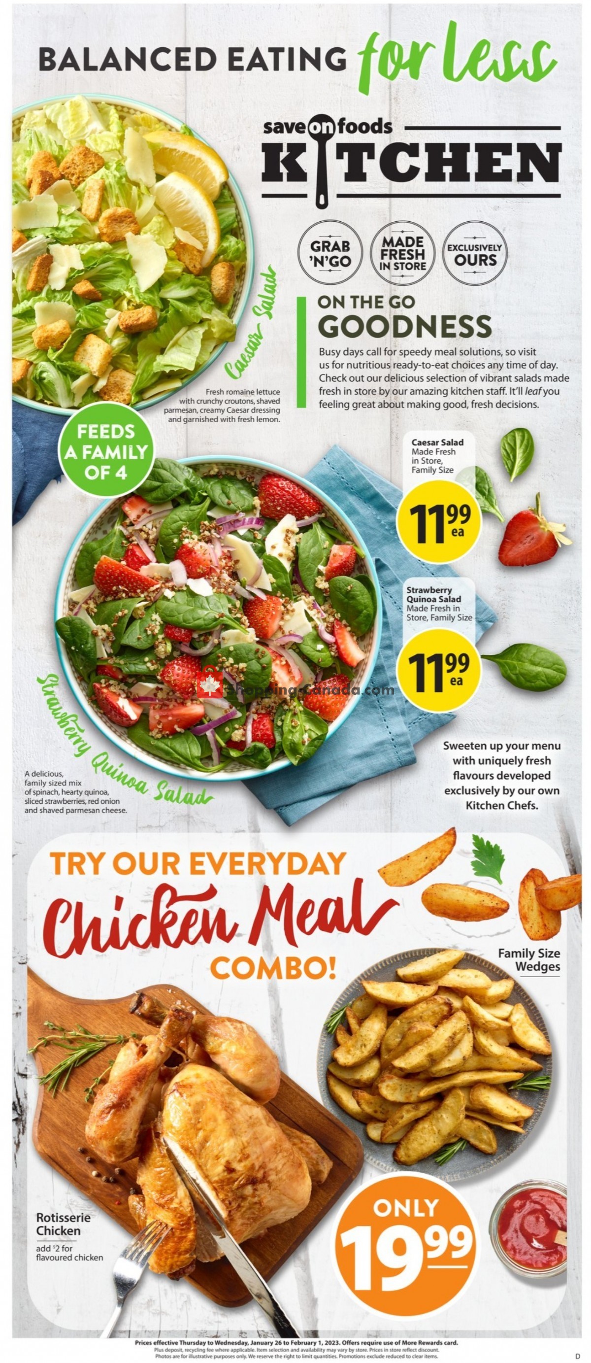 Save On Foods flyer from Thursday January 26, 2023 to Wednesday February 1, 2023 - page 21
