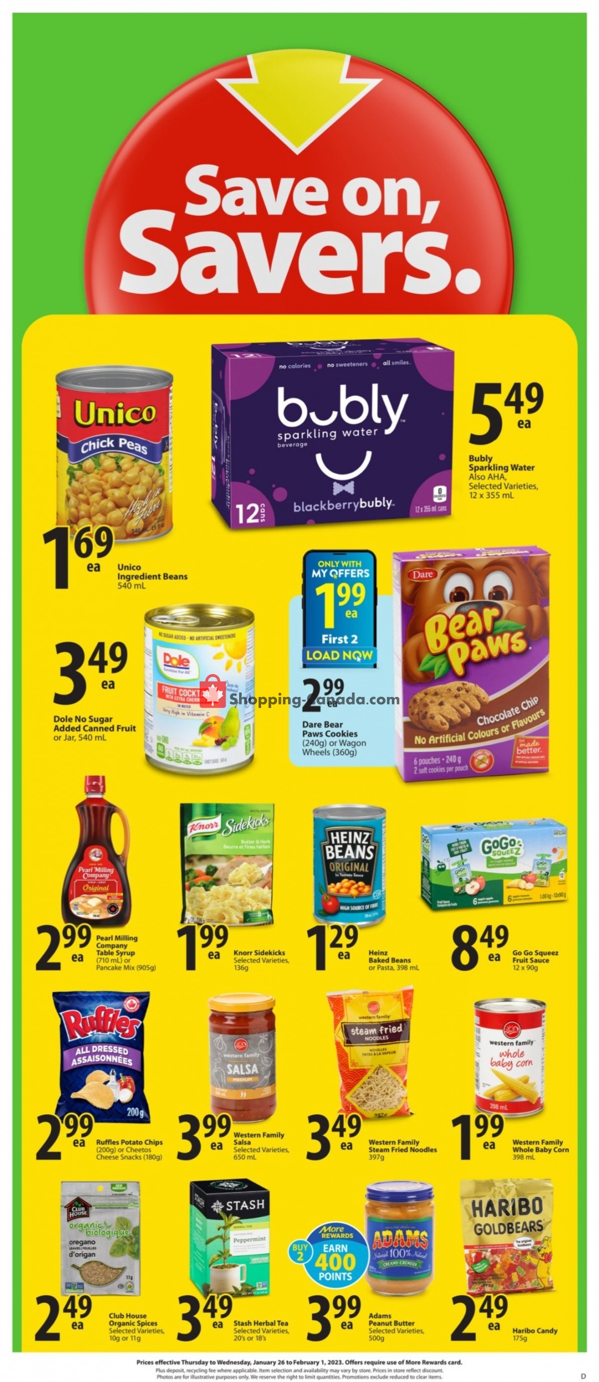 Save On Foods flyer from Thursday January 26, 2023 to Wednesday February 1, 2023 - page 31