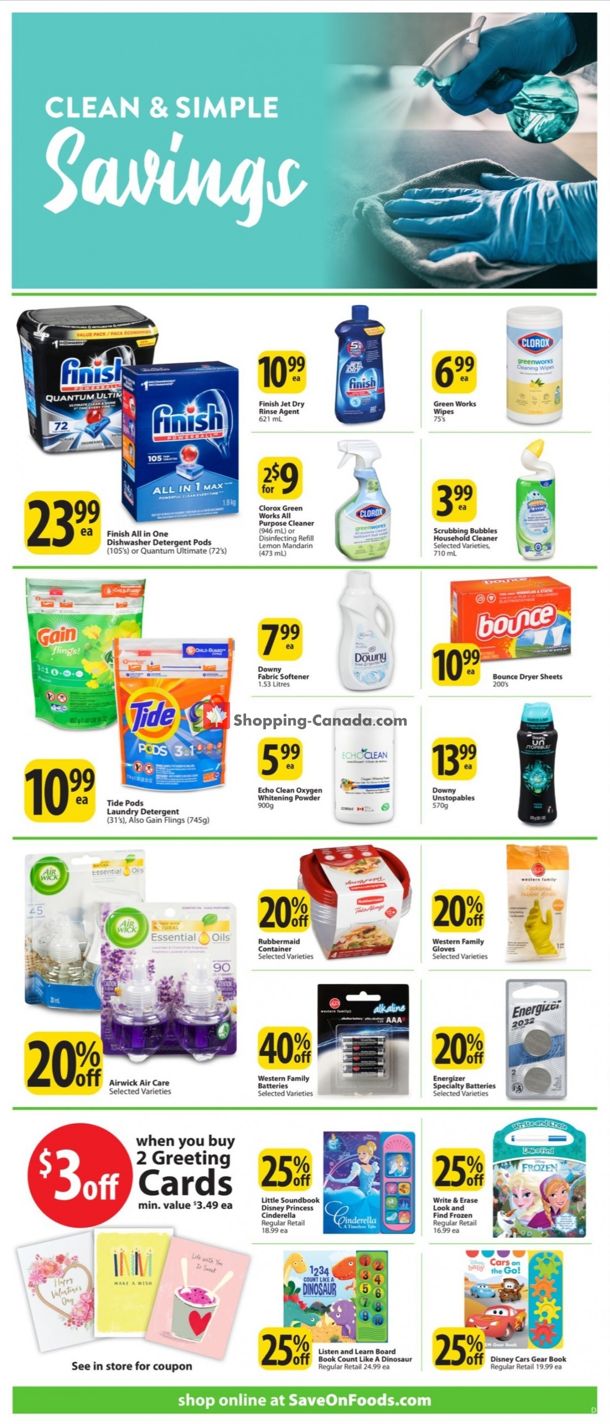 Save On Foods flyer from Thursday January 26, 2023 to Wednesday February 1, 2023 - page 39