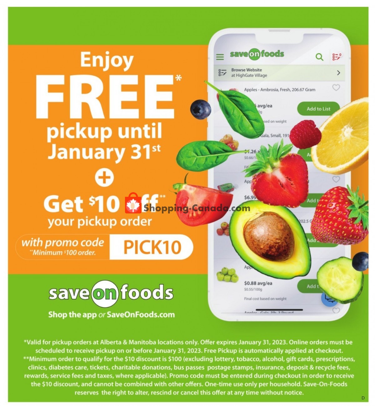 Save On Foods flyer from Thursday January 26, 2023 to Wednesday February 1, 2023 - page 44