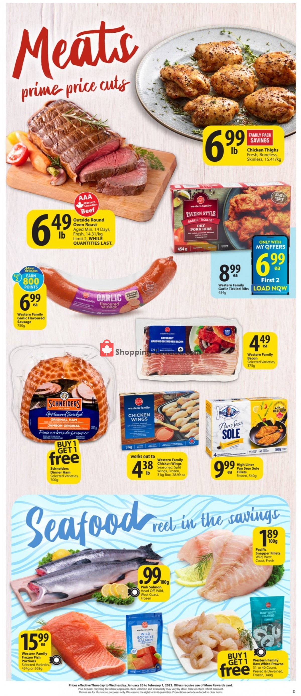 Save On Foods flyer from Thursday January 26, 2023 to Wednesday February 1, 2023 - page 11