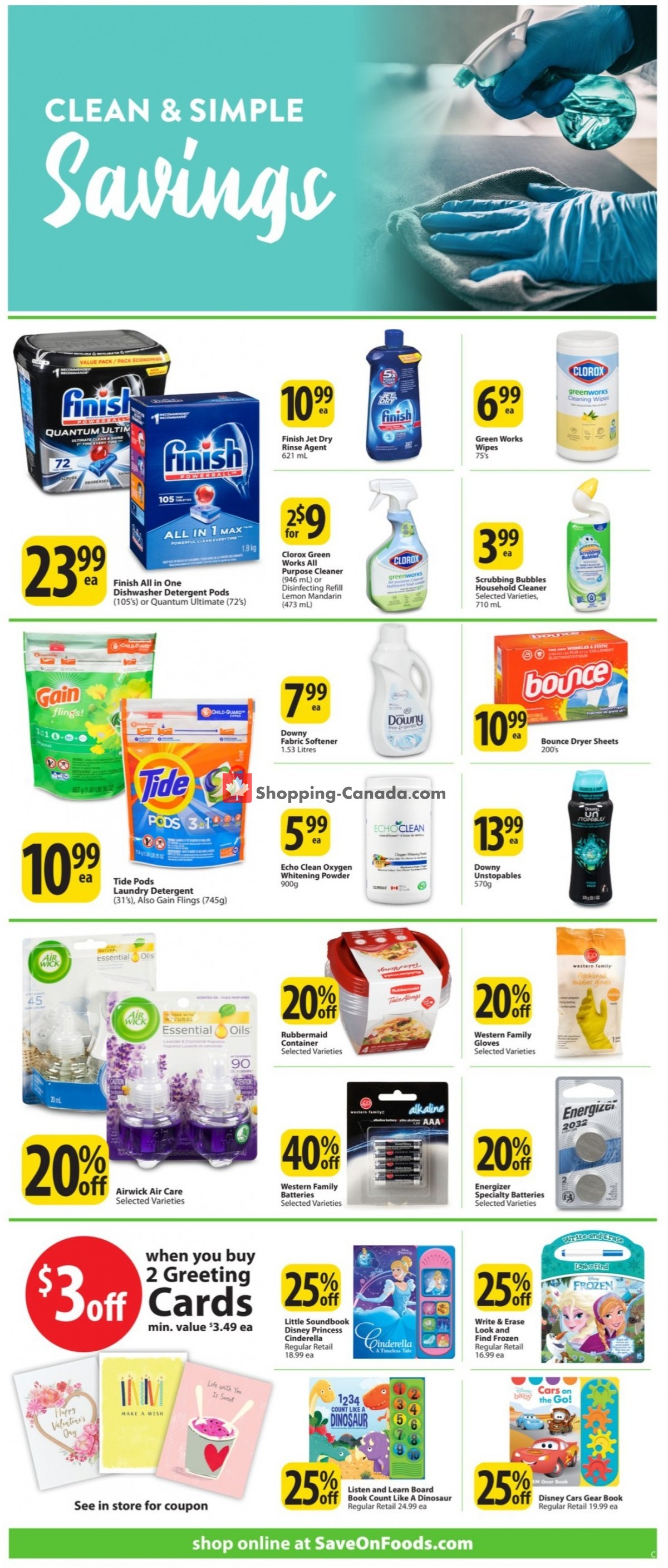 Save On Foods flyer from Thursday January 26, 2023 to Wednesday February 1, 2023 - page 17