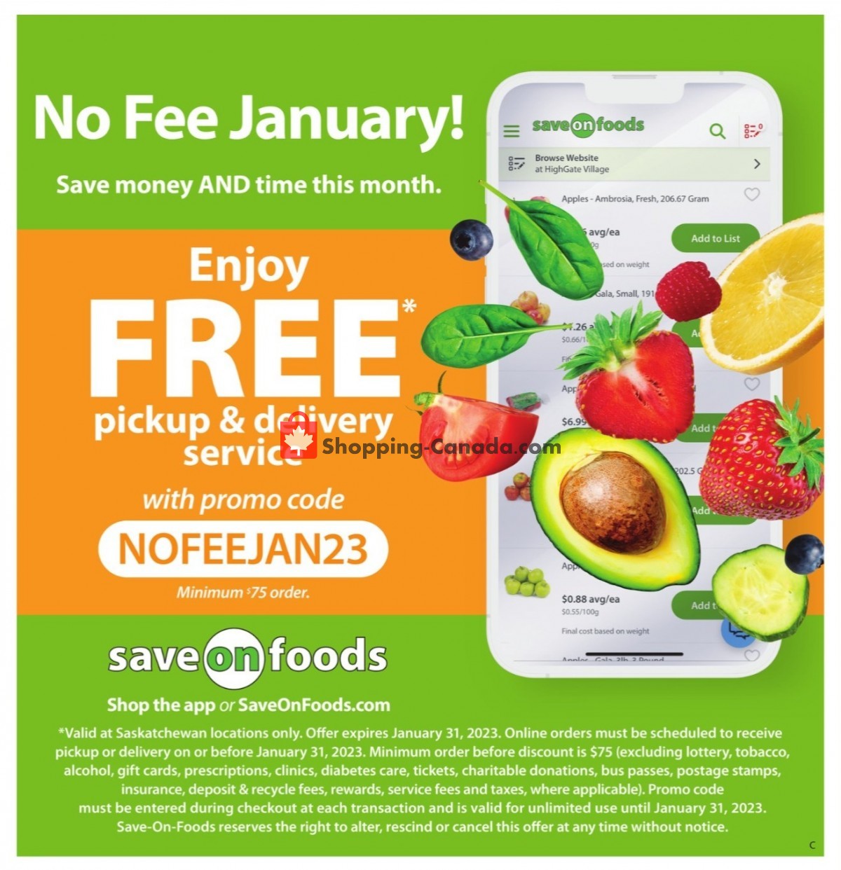 Save On Foods flyer from Thursday January 26, 2023 to Wednesday February 1, 2023 - page 20
