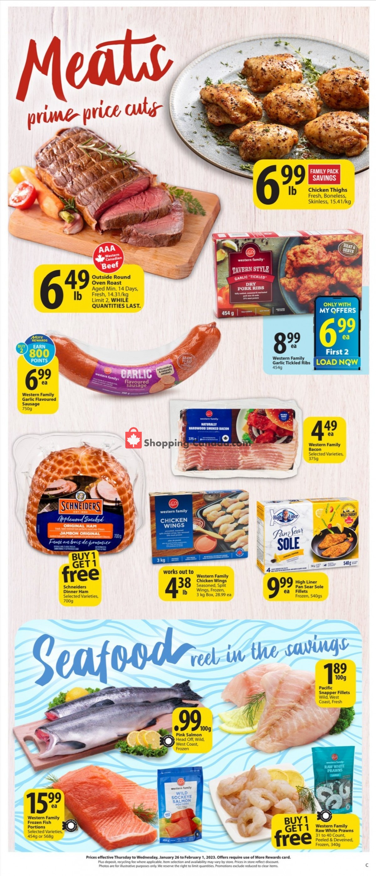 Save On Foods flyer from Thursday January 26, 2023 to Wednesday February 1, 2023 - page 4
