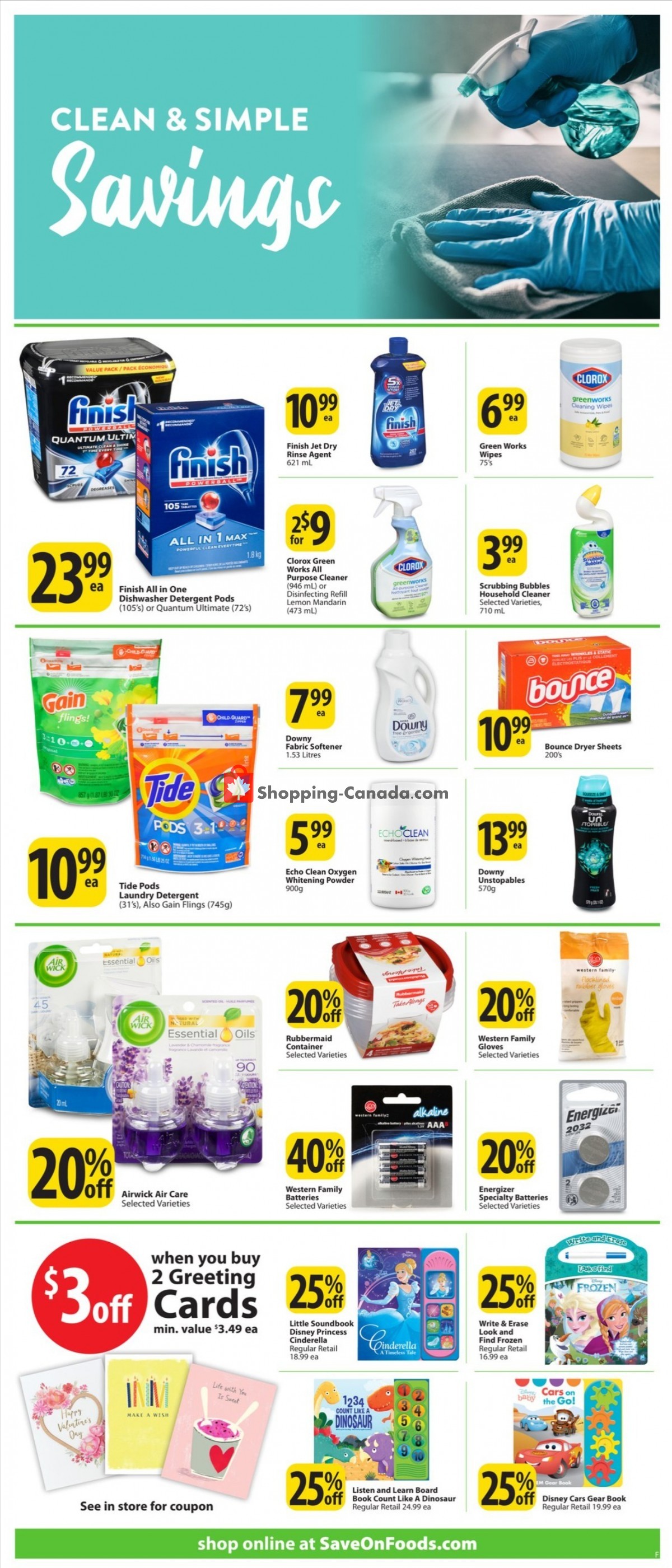 Save On Foods flyer from Thursday January 26, 2023 to Wednesday February 1, 2023 - page 16