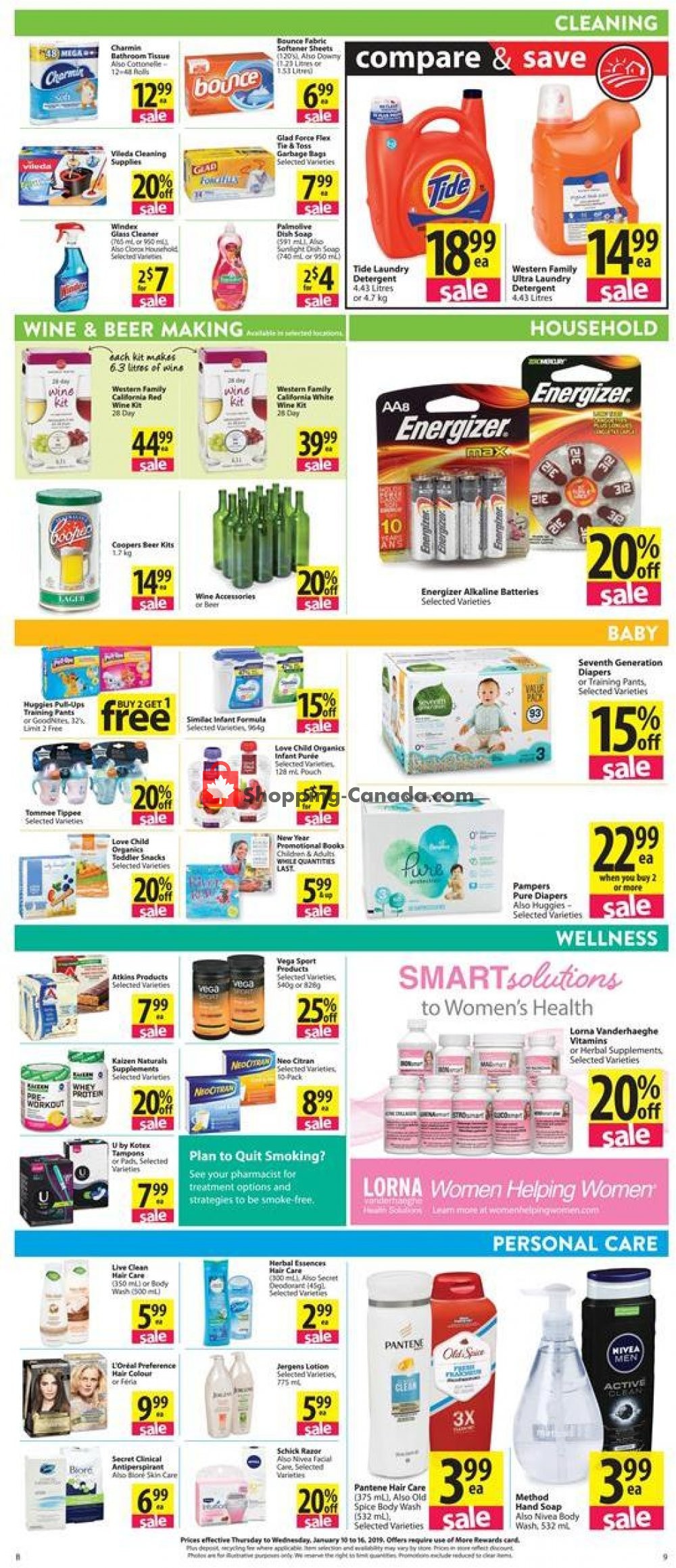Save On Foods flyer from Thursday January 10, 2019 to Wednesday January 16, 2019 - page 13