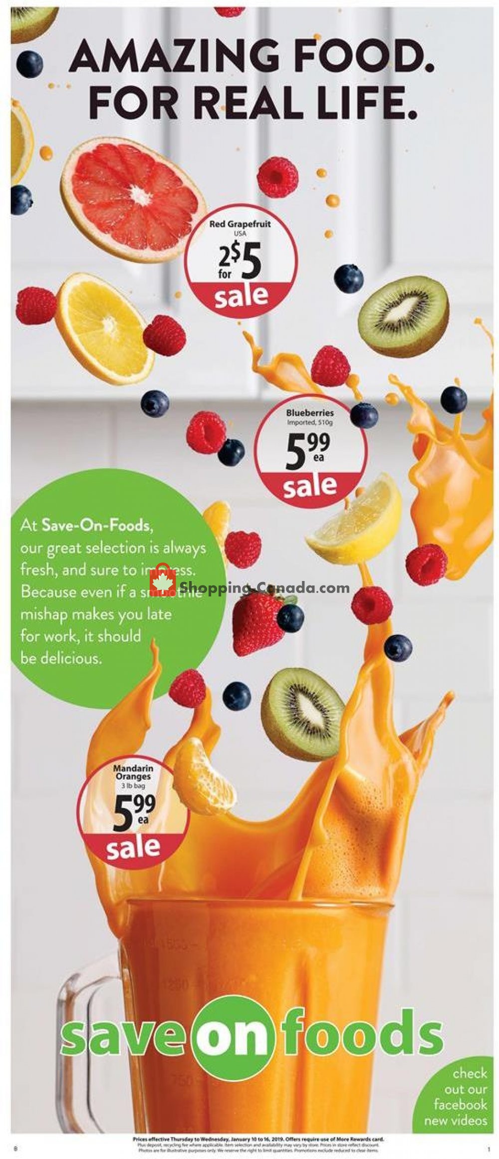 Save On Foods flyer from Thursday January 10, 2019 to Wednesday January 16, 2019 - page 3