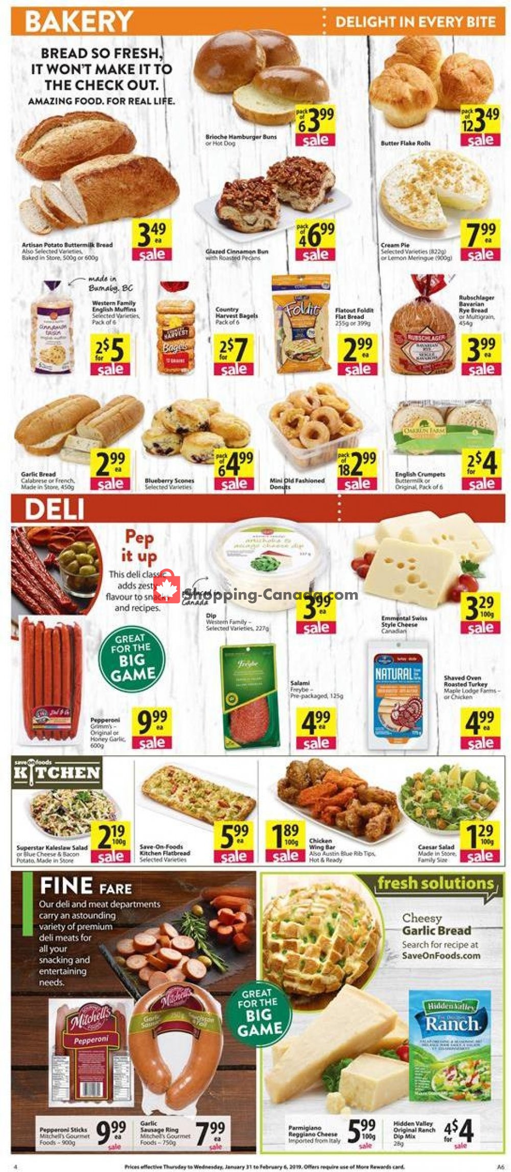 Save On Foods flyer from Thursday January 31, 2019 to Wednesday February 6, 2019 - page 4