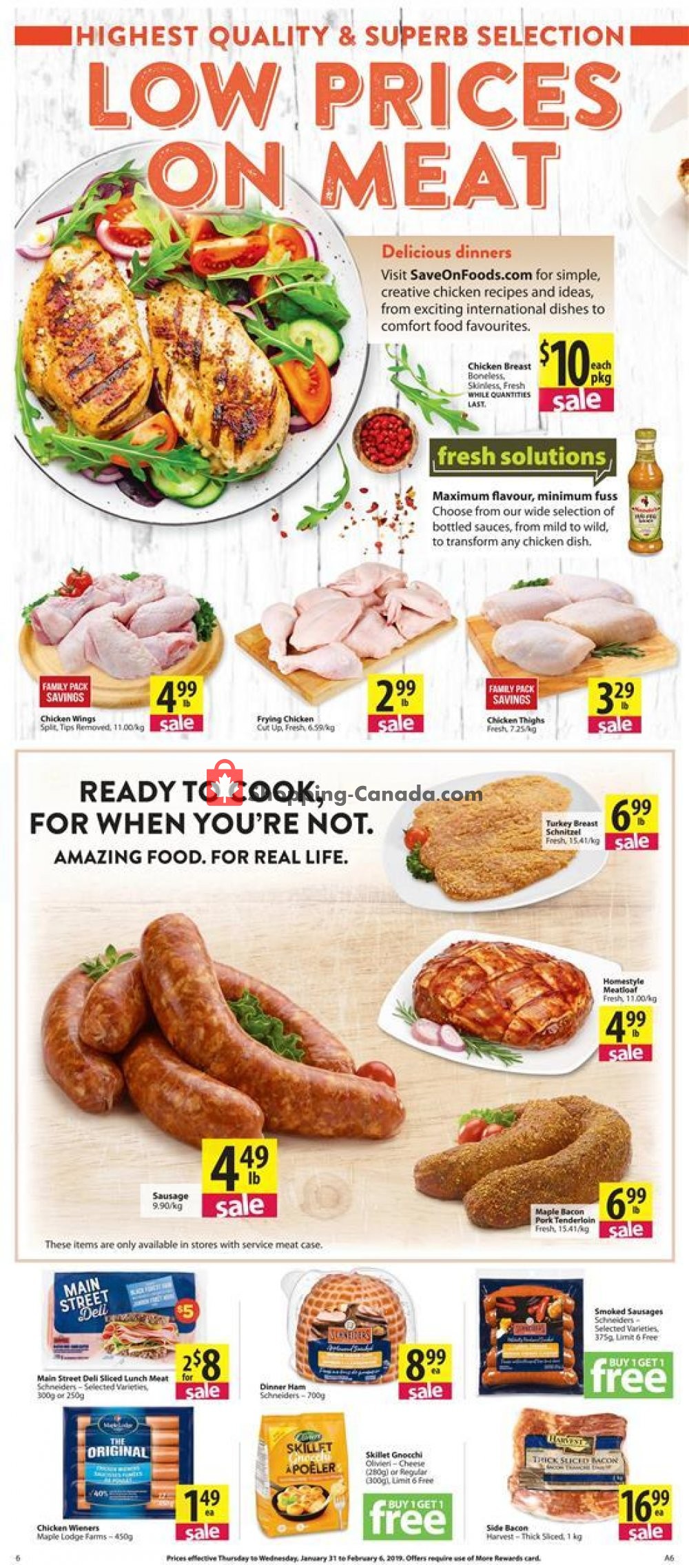 Save On Foods flyer from Thursday January 31, 2019 to Wednesday February 6, 2019 - page 6