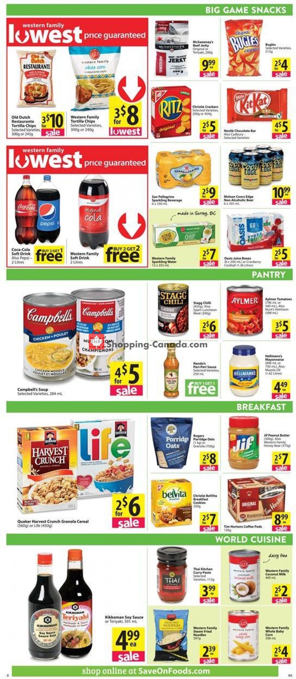 Save On Foods flyer from Thursday January 31, 2019 to Wednesday February 6, 2019 - page 8