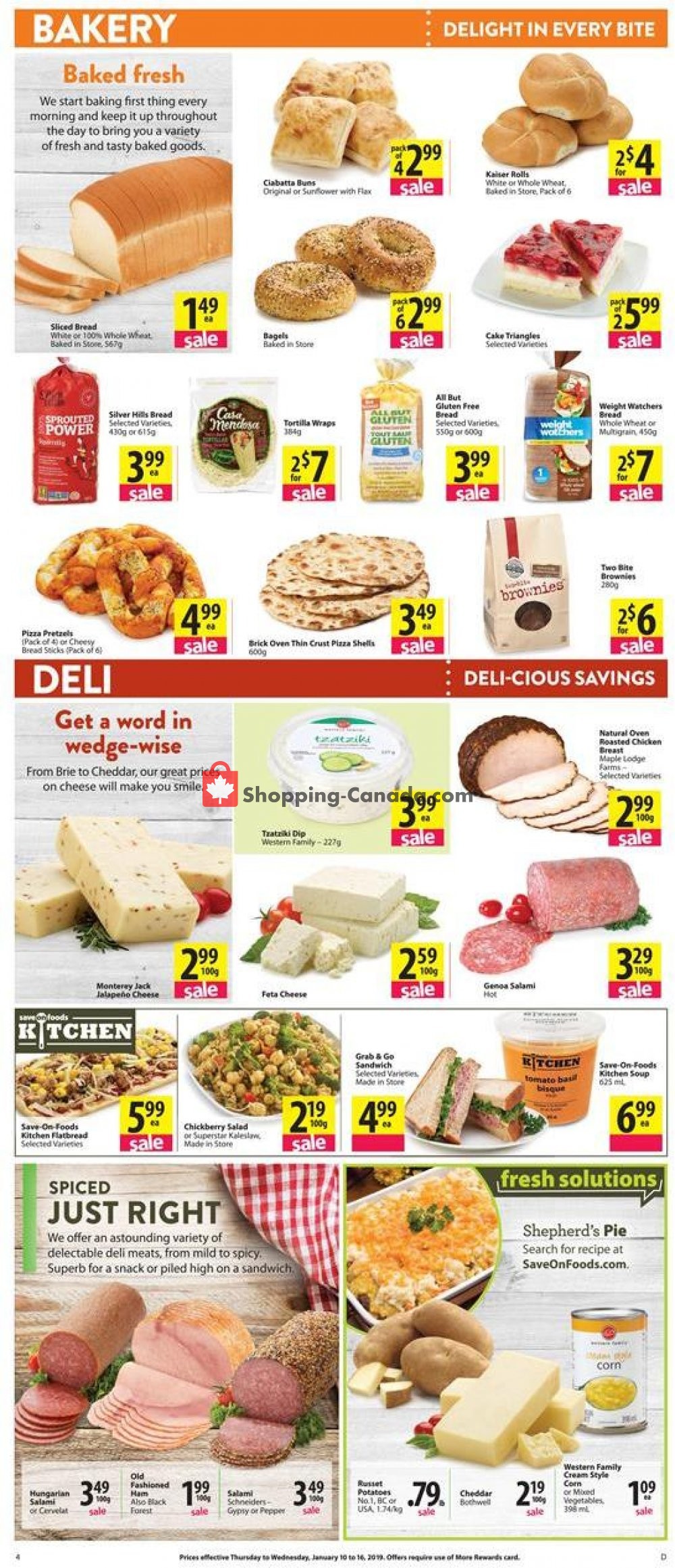 Save On Foods flyer from Thursday January 10, 2019 to Wednesday January 16, 2019 - page 6