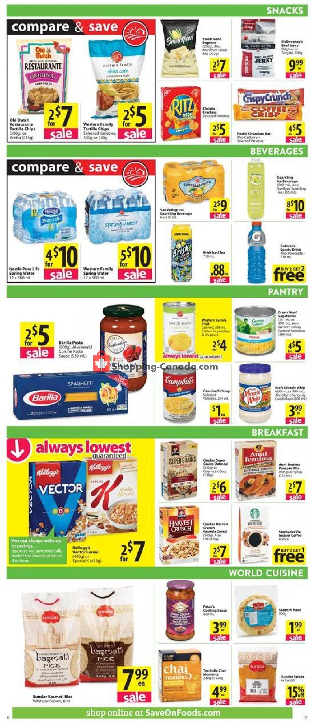 Save On Foods flyer from Thursday January 10, 2019 to Wednesday January 16, 2019 - page 8