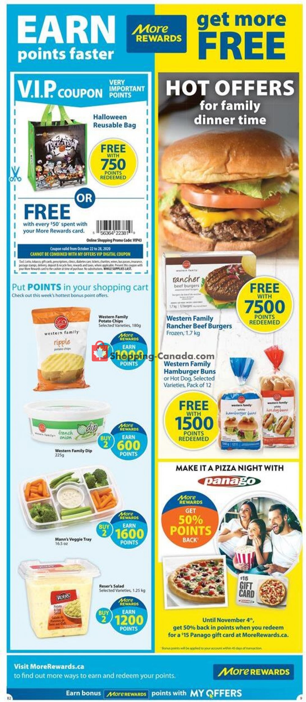Save On Foods flyer from Thursday October 22, 2020 to Wednesday October 28, 2020 - page 9