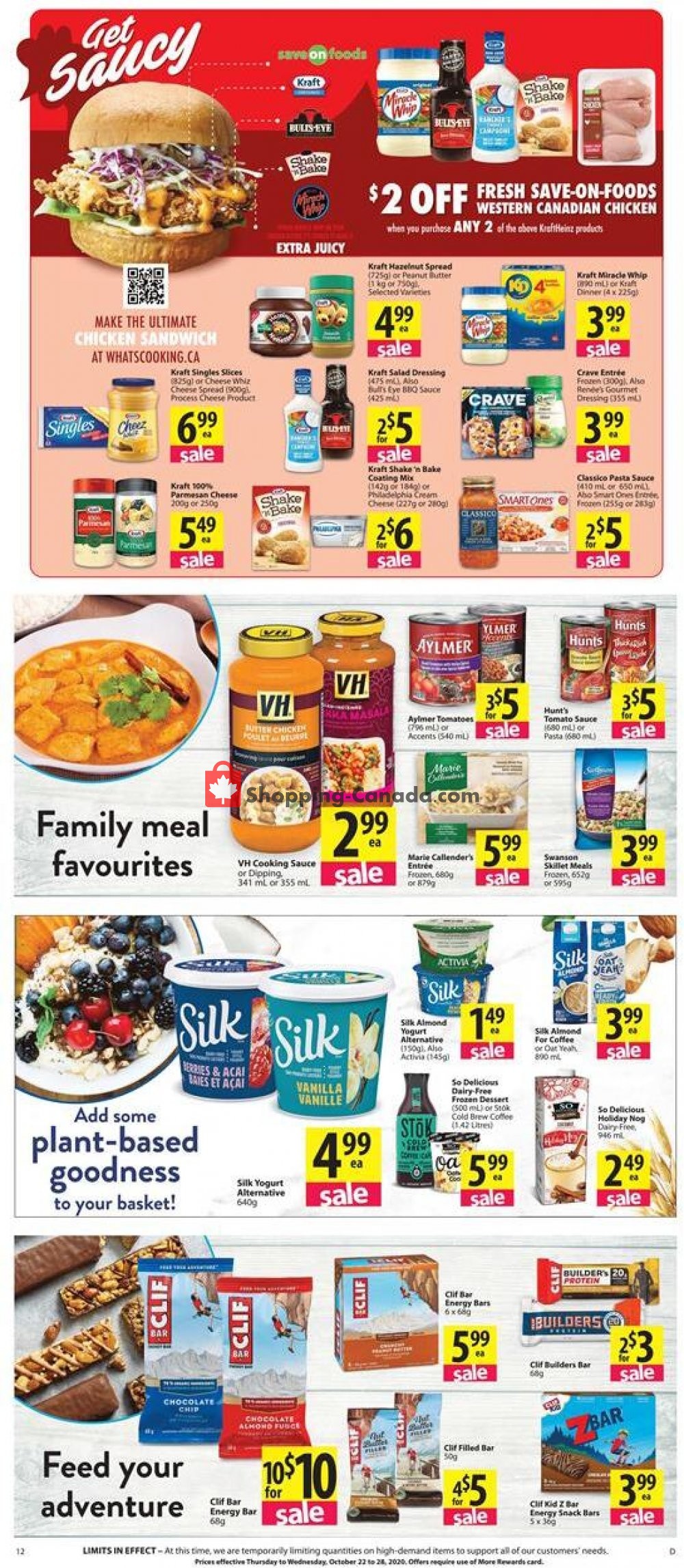 Save On Foods flyer from Thursday October 22, 2020 to Wednesday October 28, 2020 - page 12