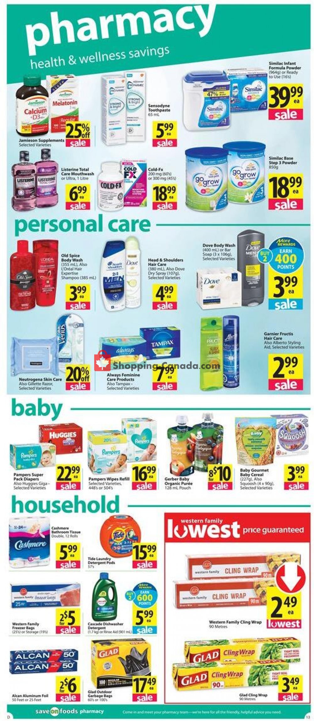 Save On Foods flyer from Thursday October 22, 2020 to Wednesday October 28, 2020 - page 13