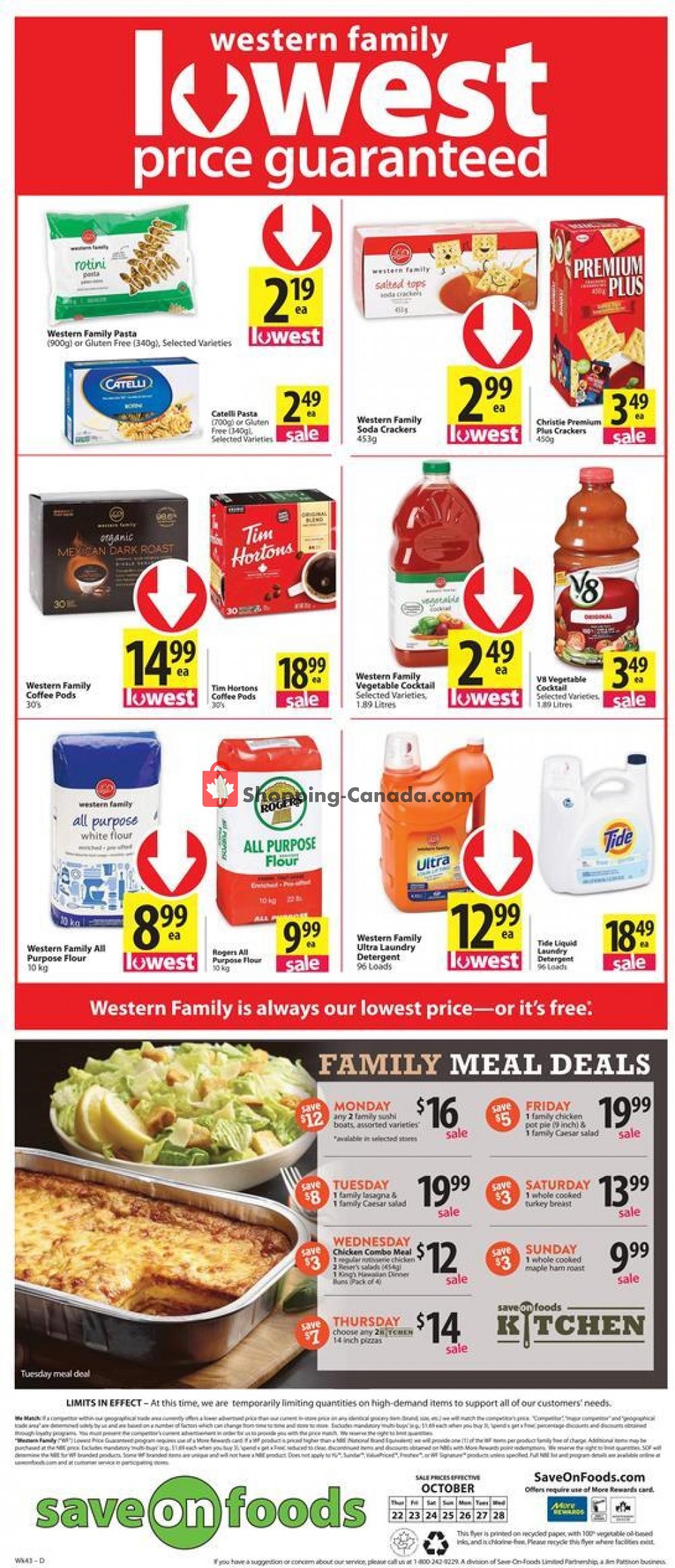 Save On Foods flyer from Thursday October 22, 2020 to Wednesday October 28, 2020 - page 14