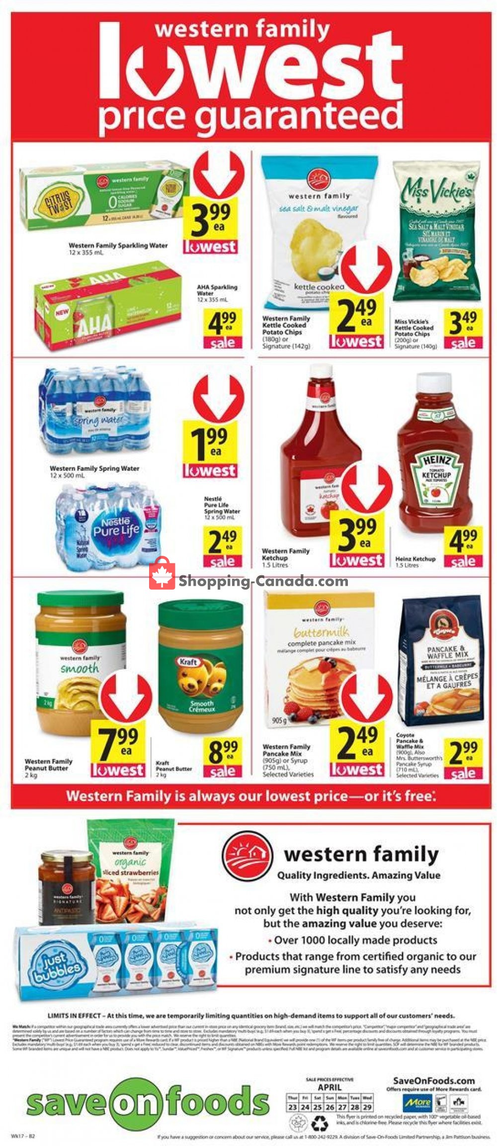 Save On Foods flyer from Thursday April 23, 2020 to Wednesday April 29, 2020 - page 12