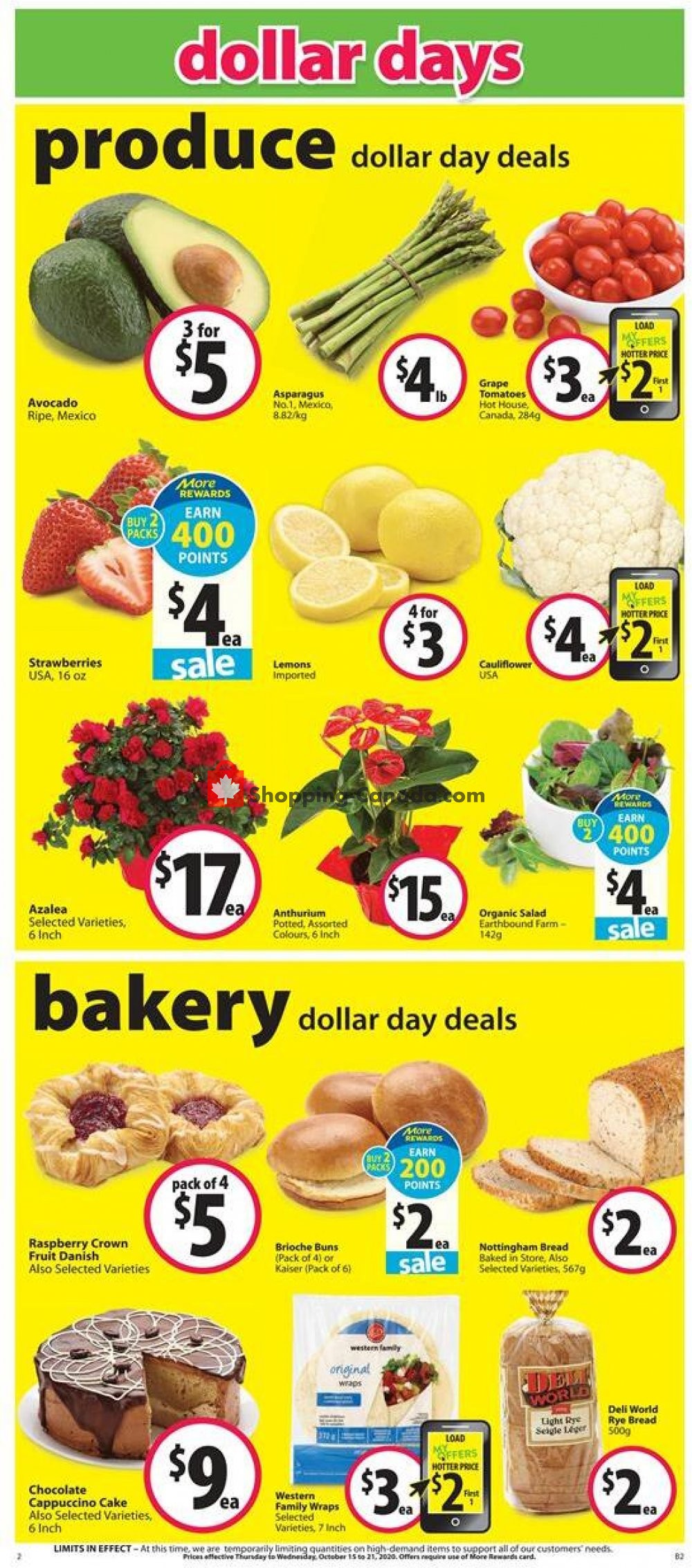 Save On Foods flyer from Thursday October 15, 2020 to Wednesday October 21, 2020 - page 2