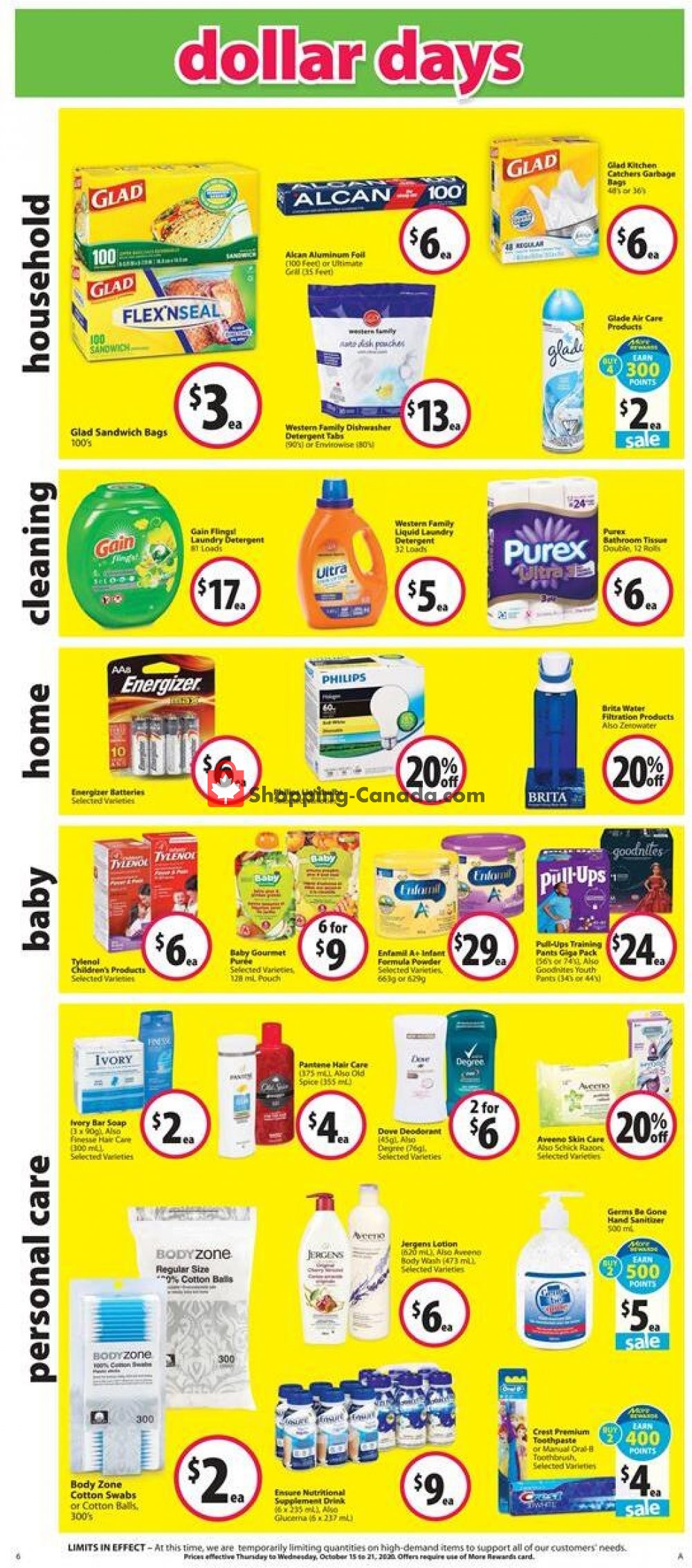 Save On Foods flyer from Thursday October 15, 2020 to Wednesday October 21, 2020 - page 8