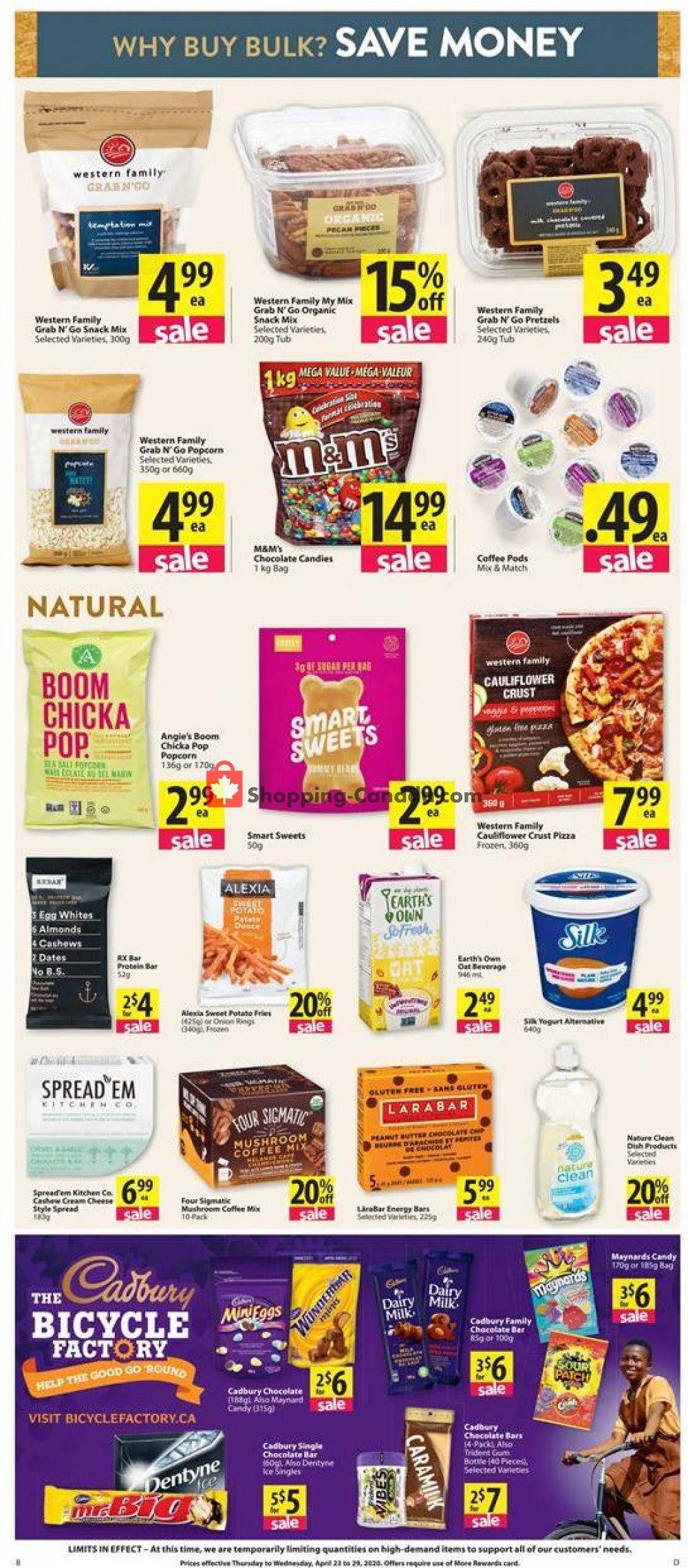 Save On Foods flyer from Thursday April 23, 2020 to Wednesday April 29, 2020 - page 8