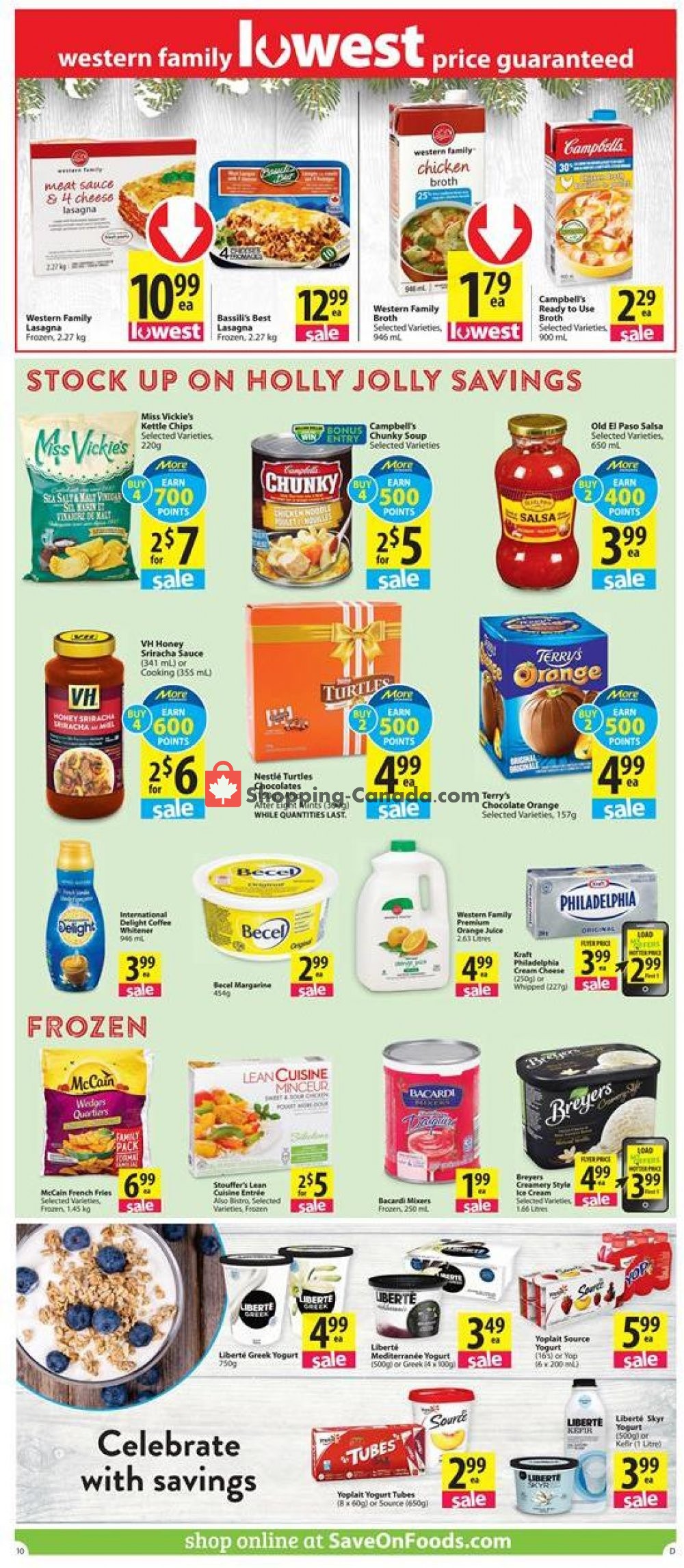 Save On Foods flyer from Thursday December 12, 2019 to Wednesday December 18, 2019 - page 10