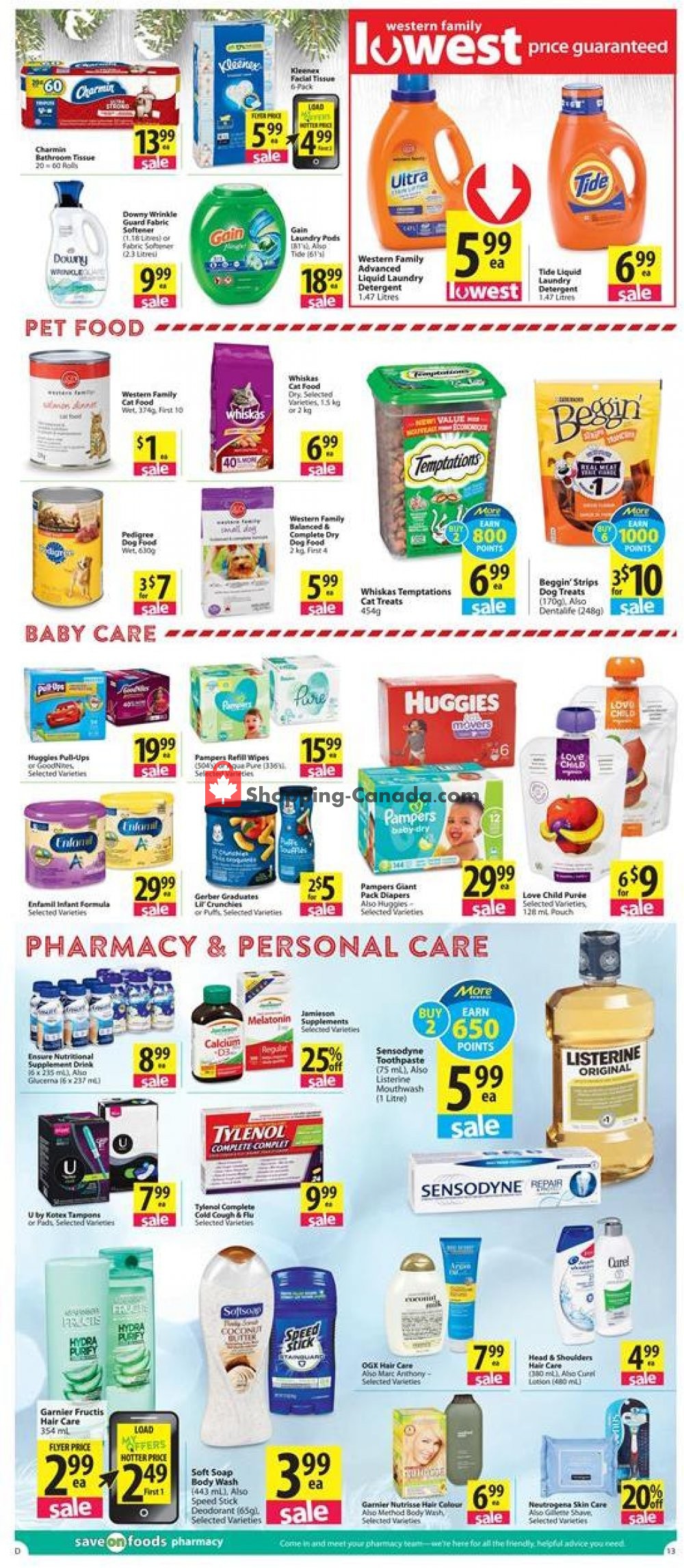 Save On Foods flyer from Thursday December 12, 2019 to Wednesday December 18, 2019 - page 13