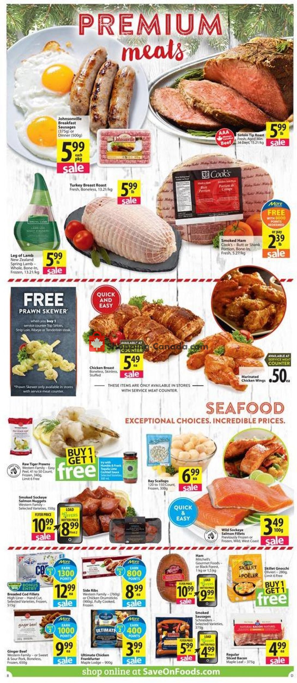 Save On Foods flyer from Thursday December 12, 2019 to Wednesday December 18, 2019 - page 8