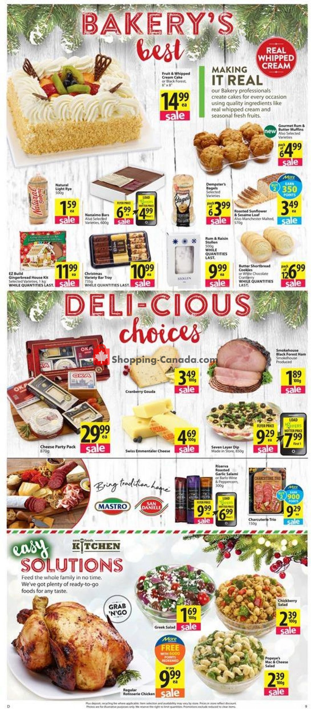 Save On Foods flyer from Thursday December 12, 2019 to Wednesday December 18, 2019 - page 9
