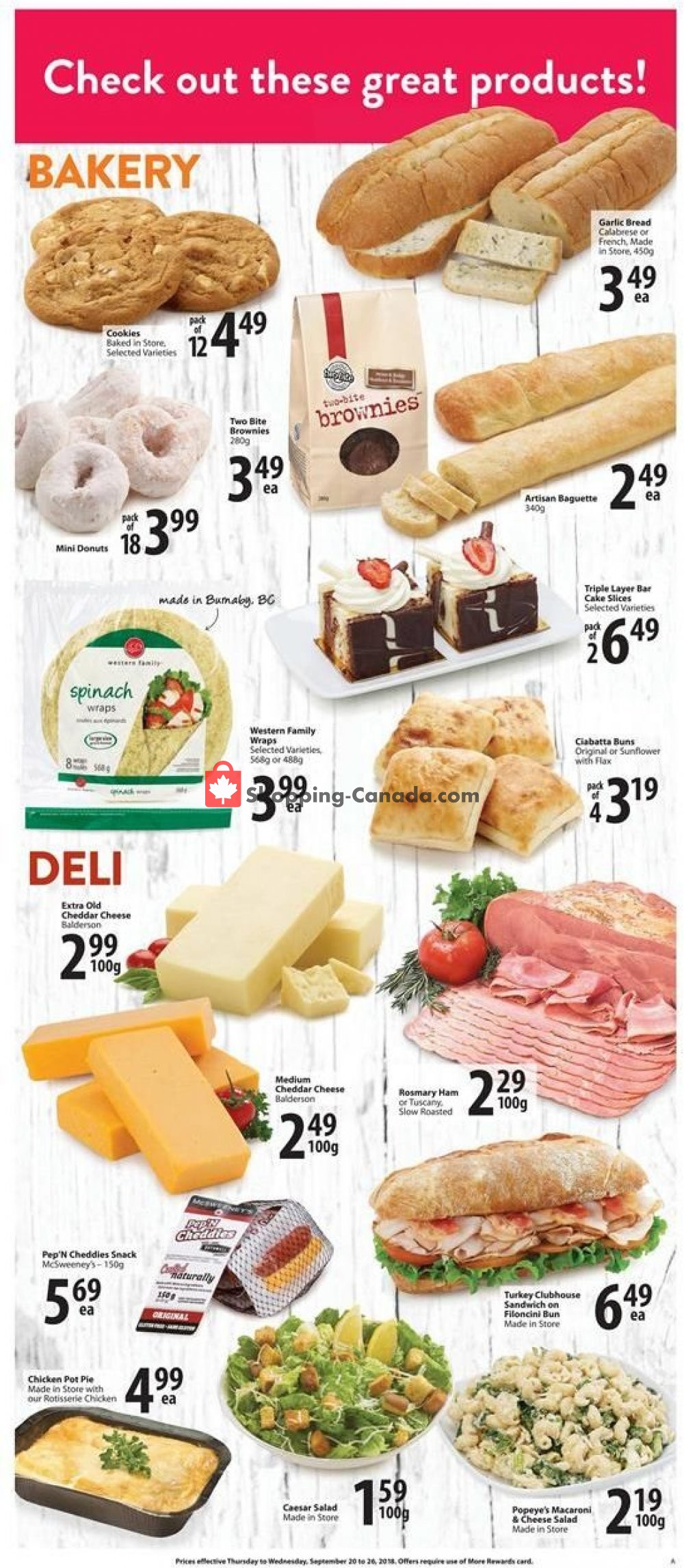 Save On Foods flyer from Thursday September 20, 2018 to Wednesday September 26, 2018 - page 11